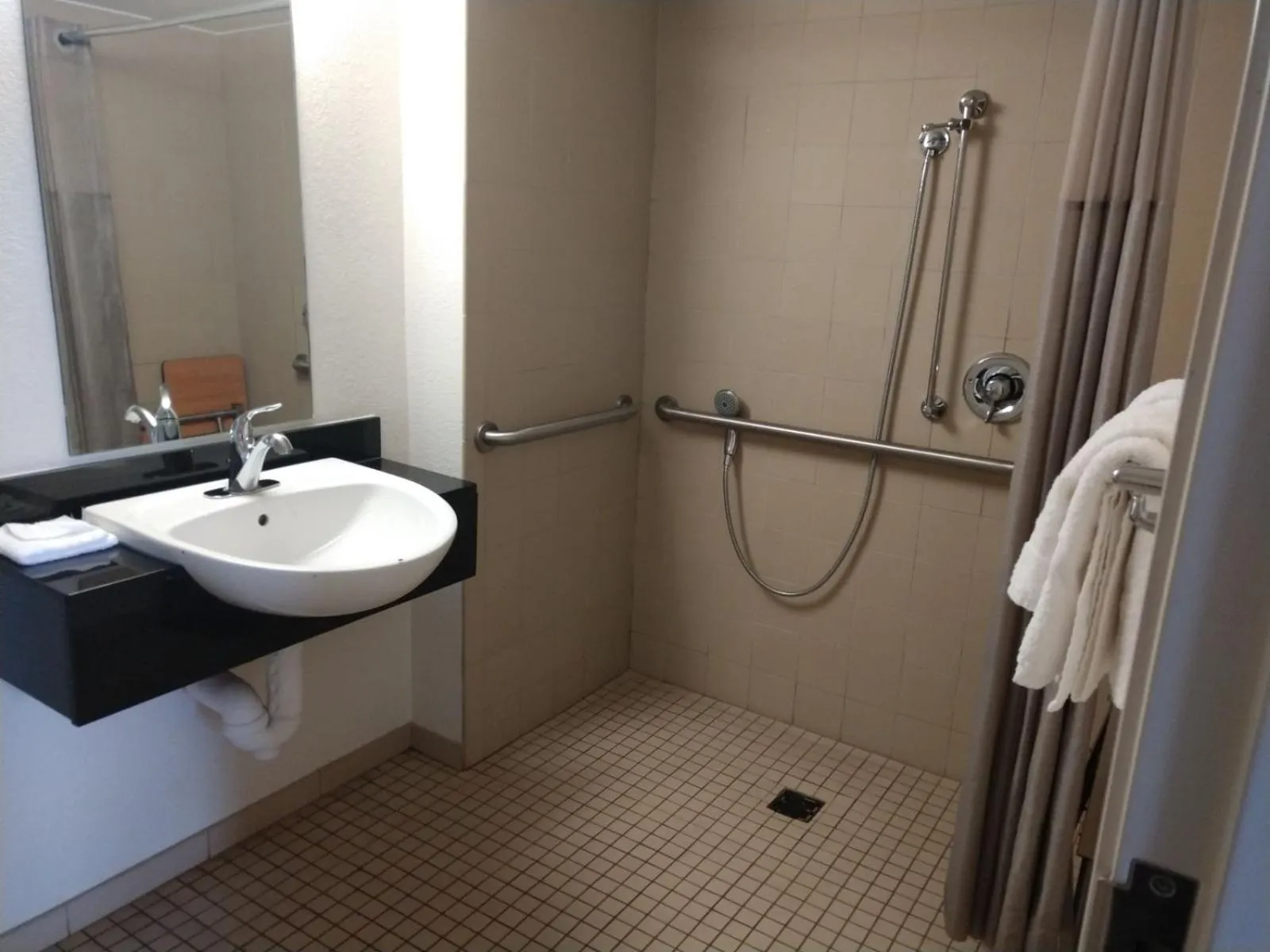 Bathroom in Motel 6 Cheyenne, WY