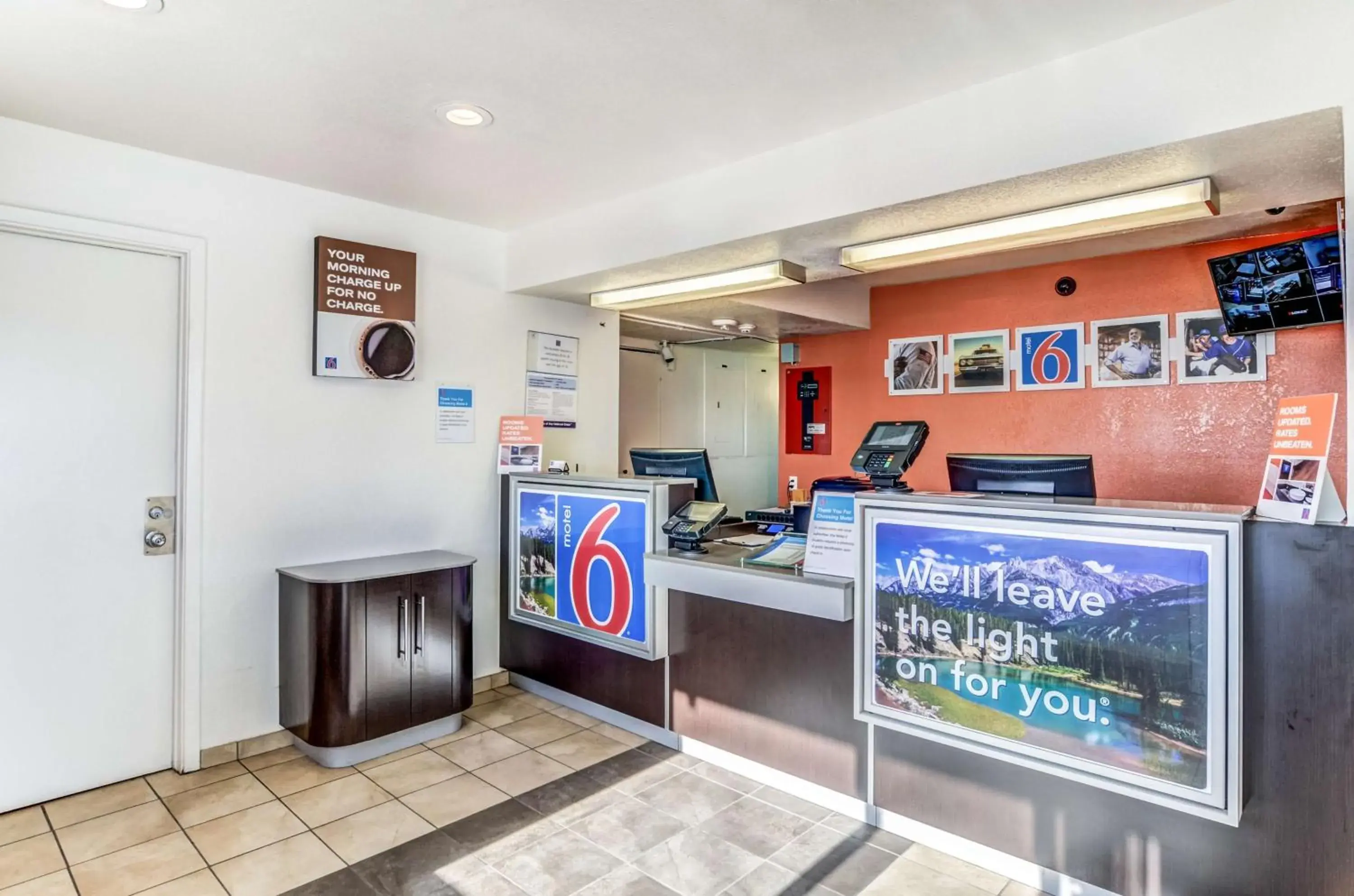 Property logo or sign, Lobby/Reception in Motel 6-Fort Collins, CO