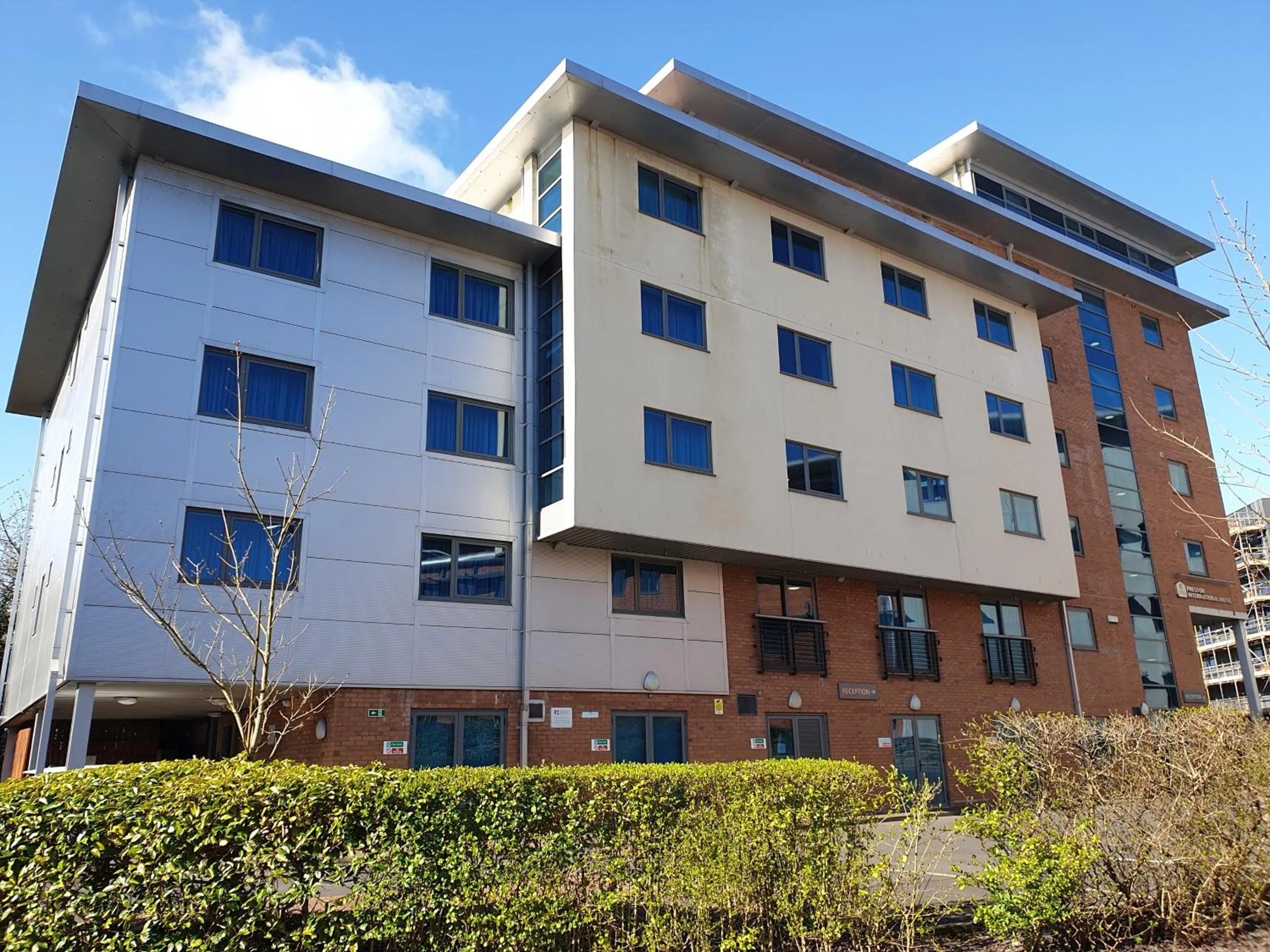 Property building in Legacy Preston International Hotel