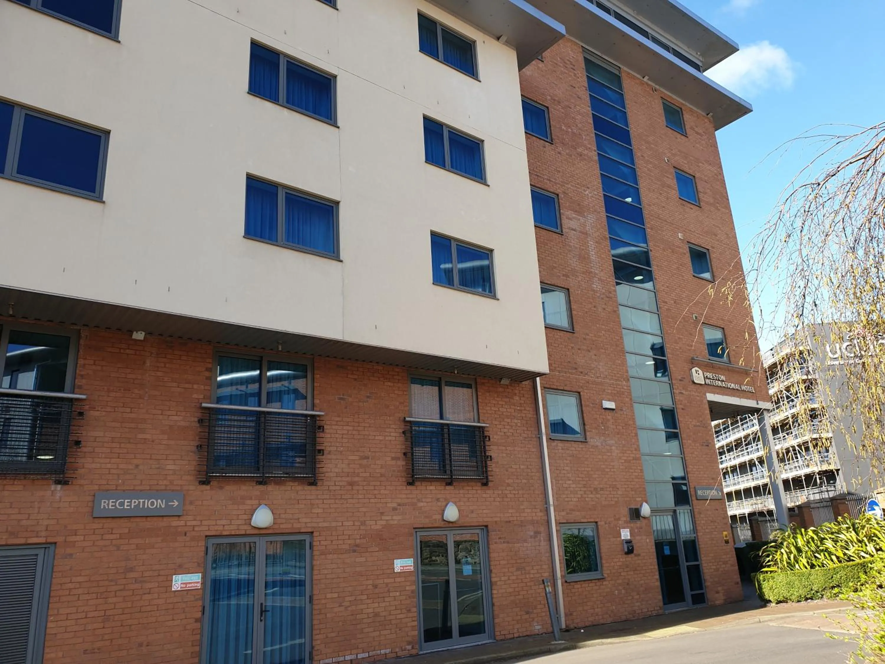 Property building in Legacy Preston International Hotel