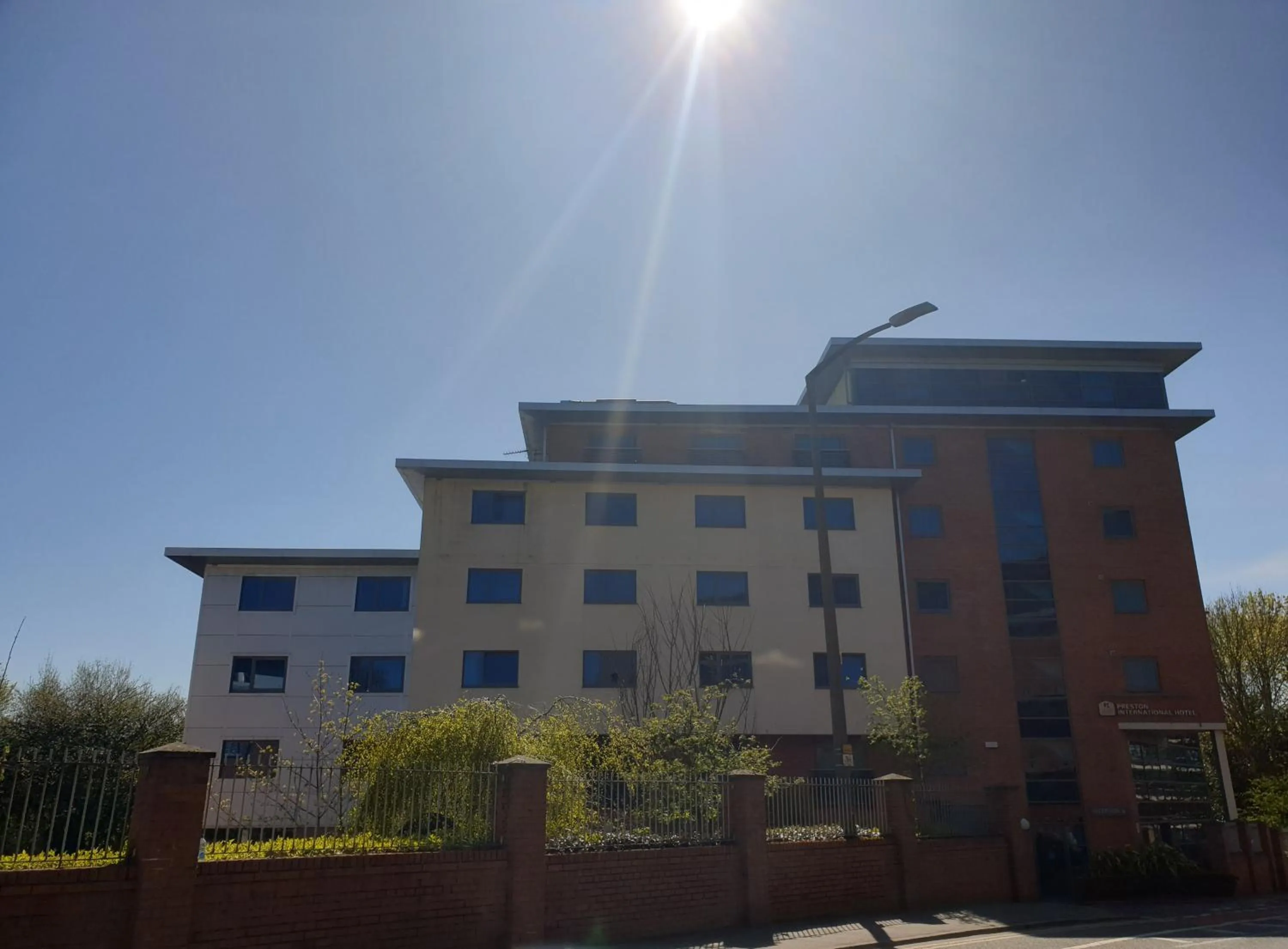 Property building in Legacy Preston International Hotel