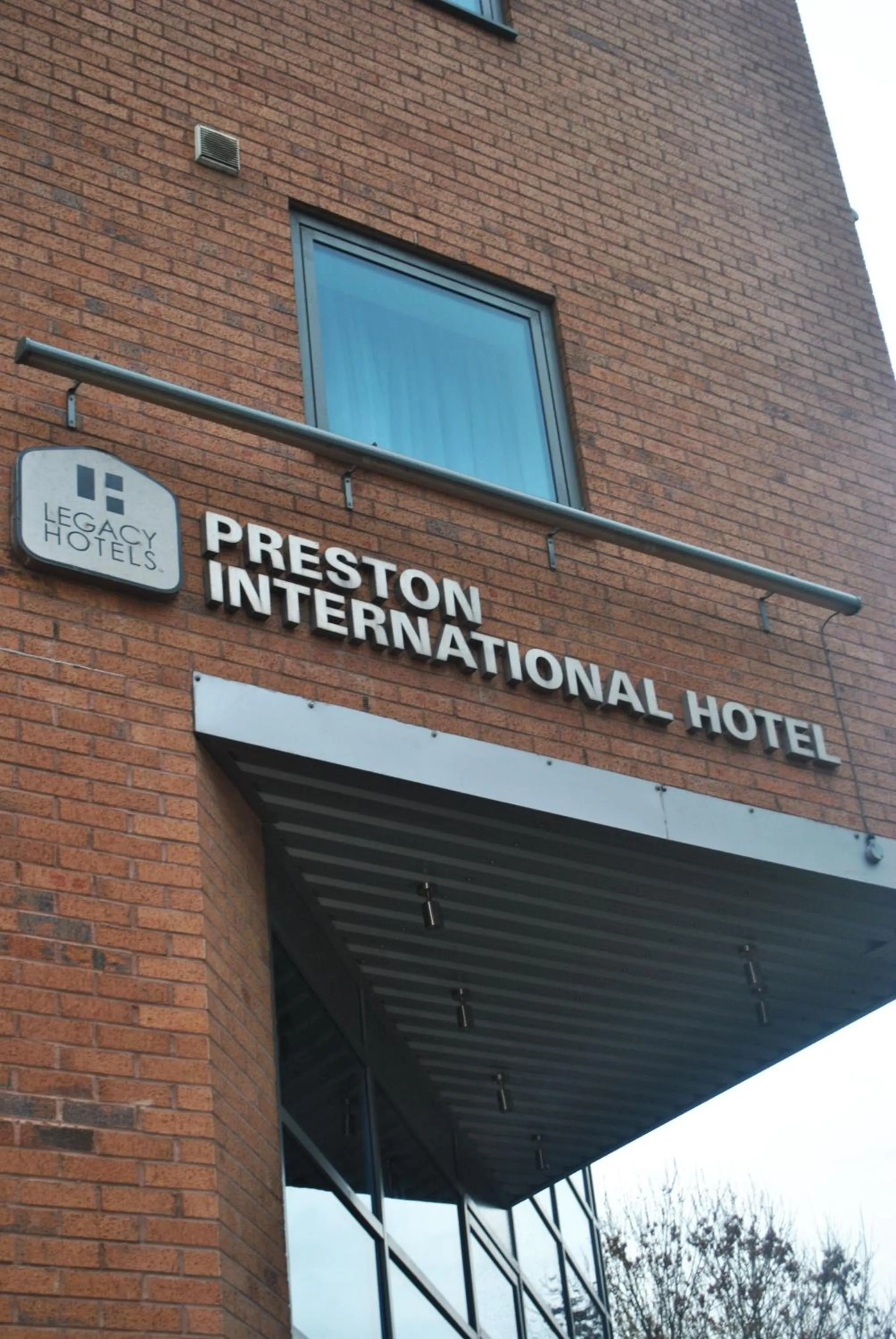 Facade/entrance in Legacy Preston International Hotel