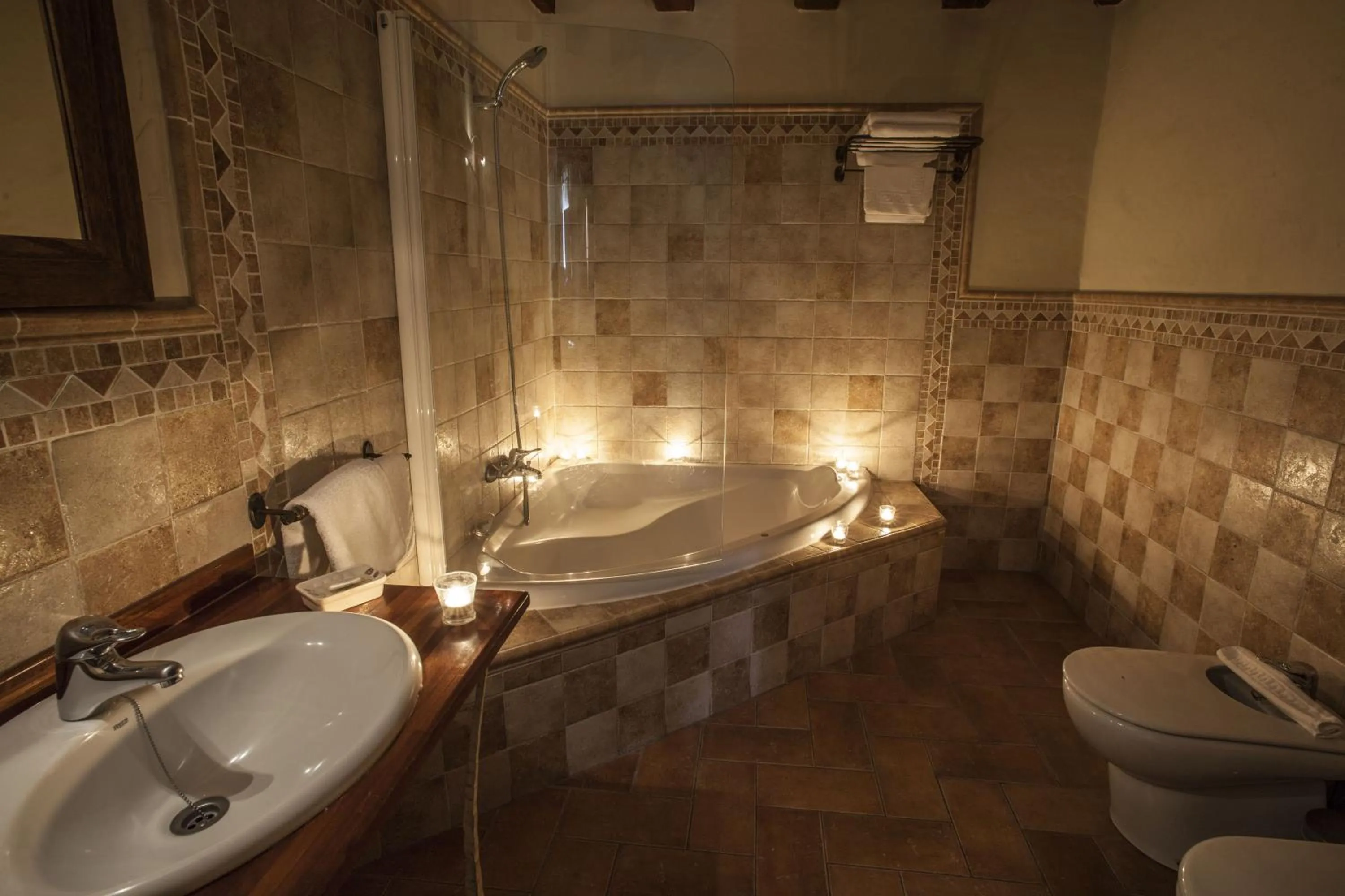 Bathroom in El Rincón de las Hoces del Duratón