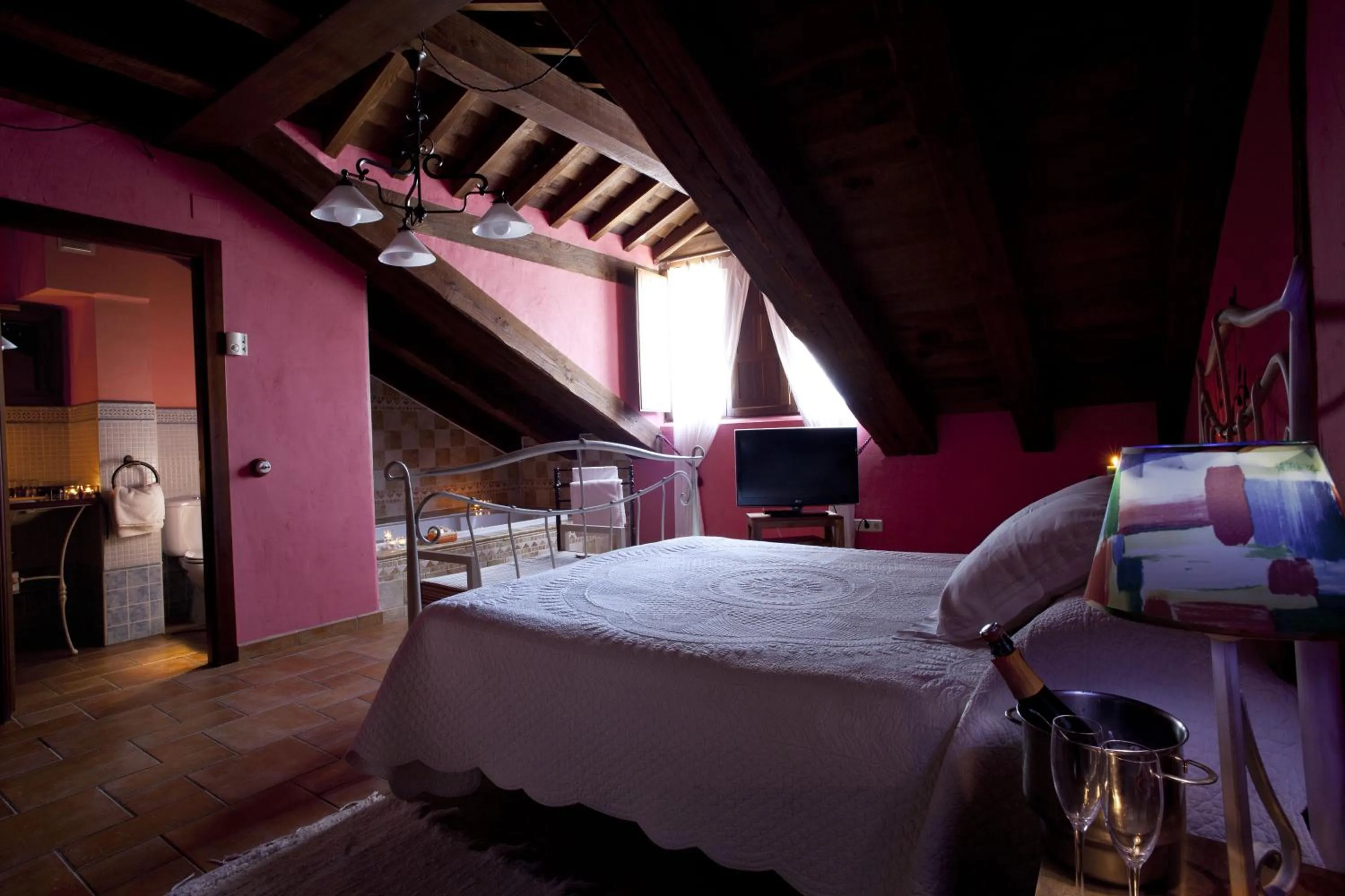 Bedroom, Bed in El Rincón de las Hoces del Duratón