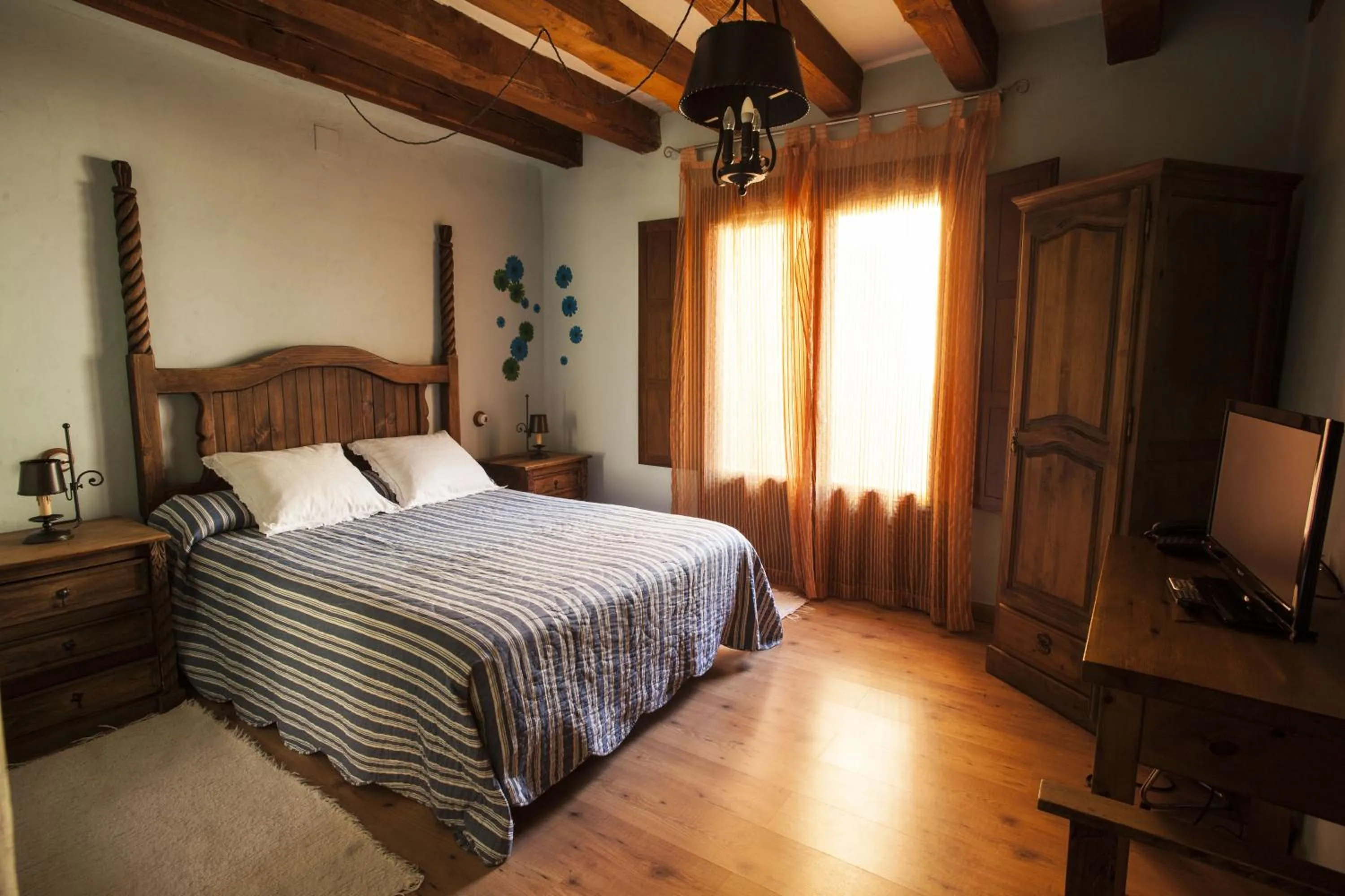 Bedroom, Bed in El Rincón de las Hoces del Duratón