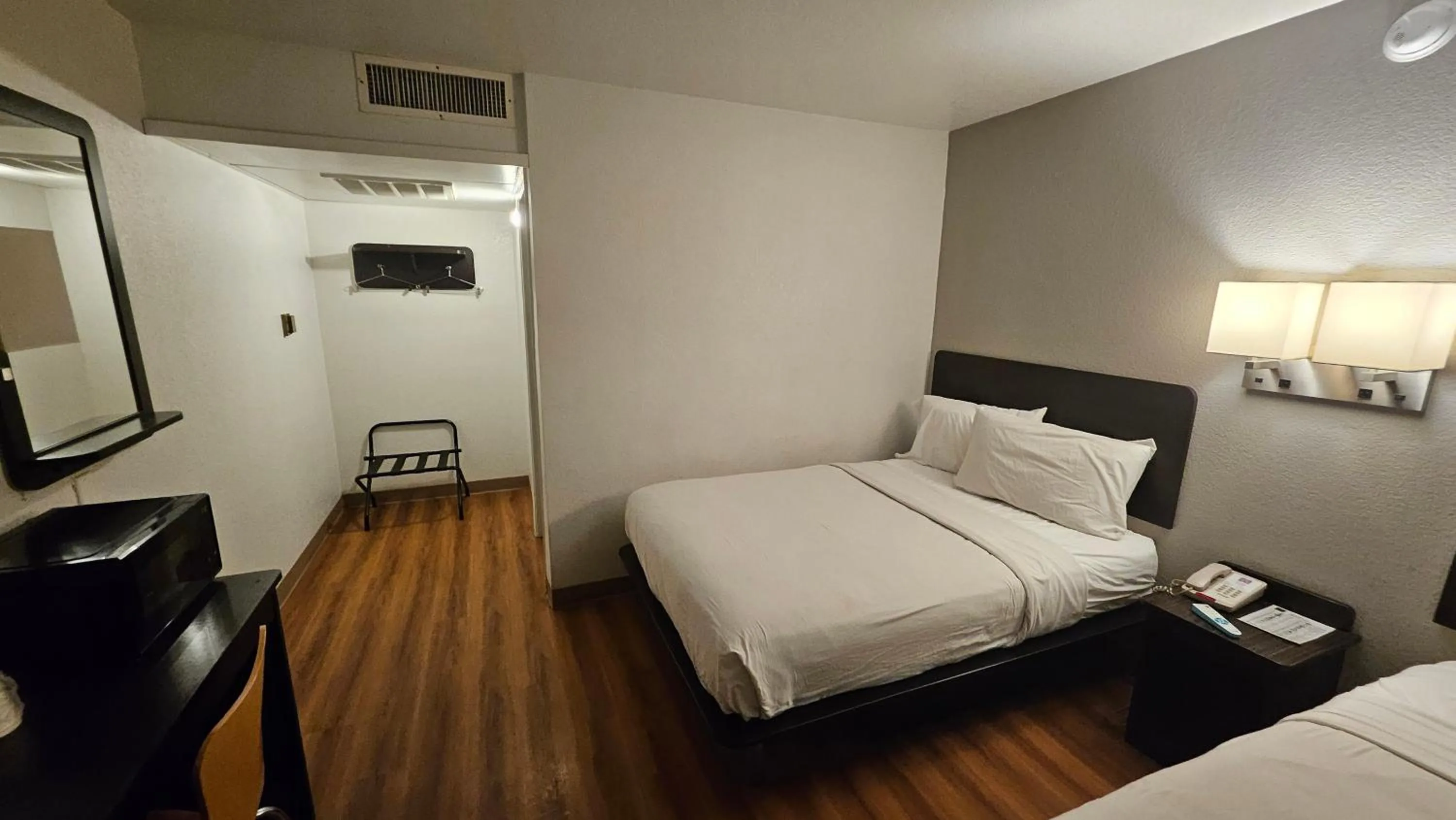 Bed in Motel 6-Blythe, CA