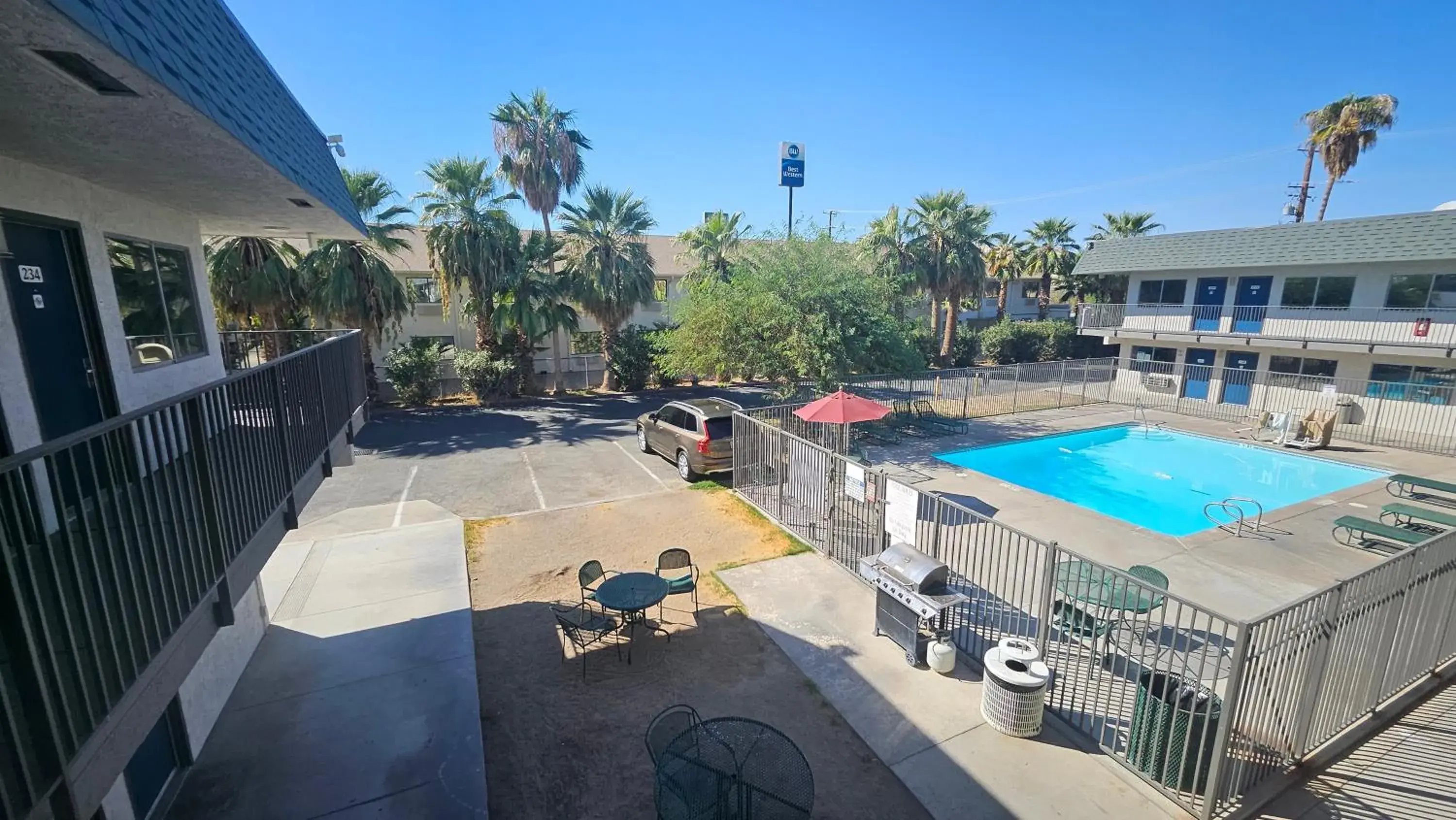 Swimming pool in Motel 6-Blythe, CA Swimming pool in Motel 6-Blythe, CA