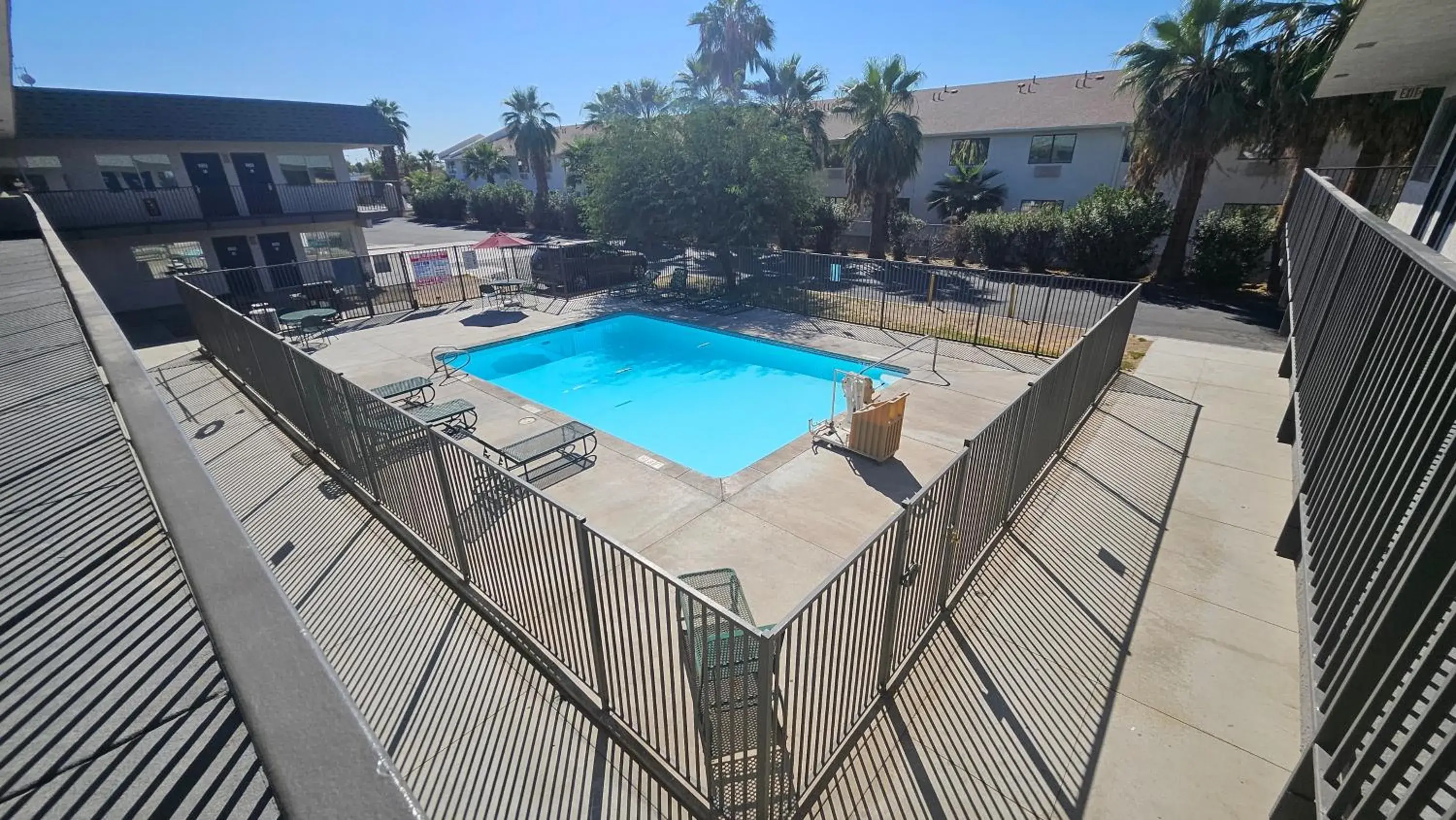 Swimming pool in Motel 6-Blythe, CA Swimming pool in Motel 6-Blythe, CA