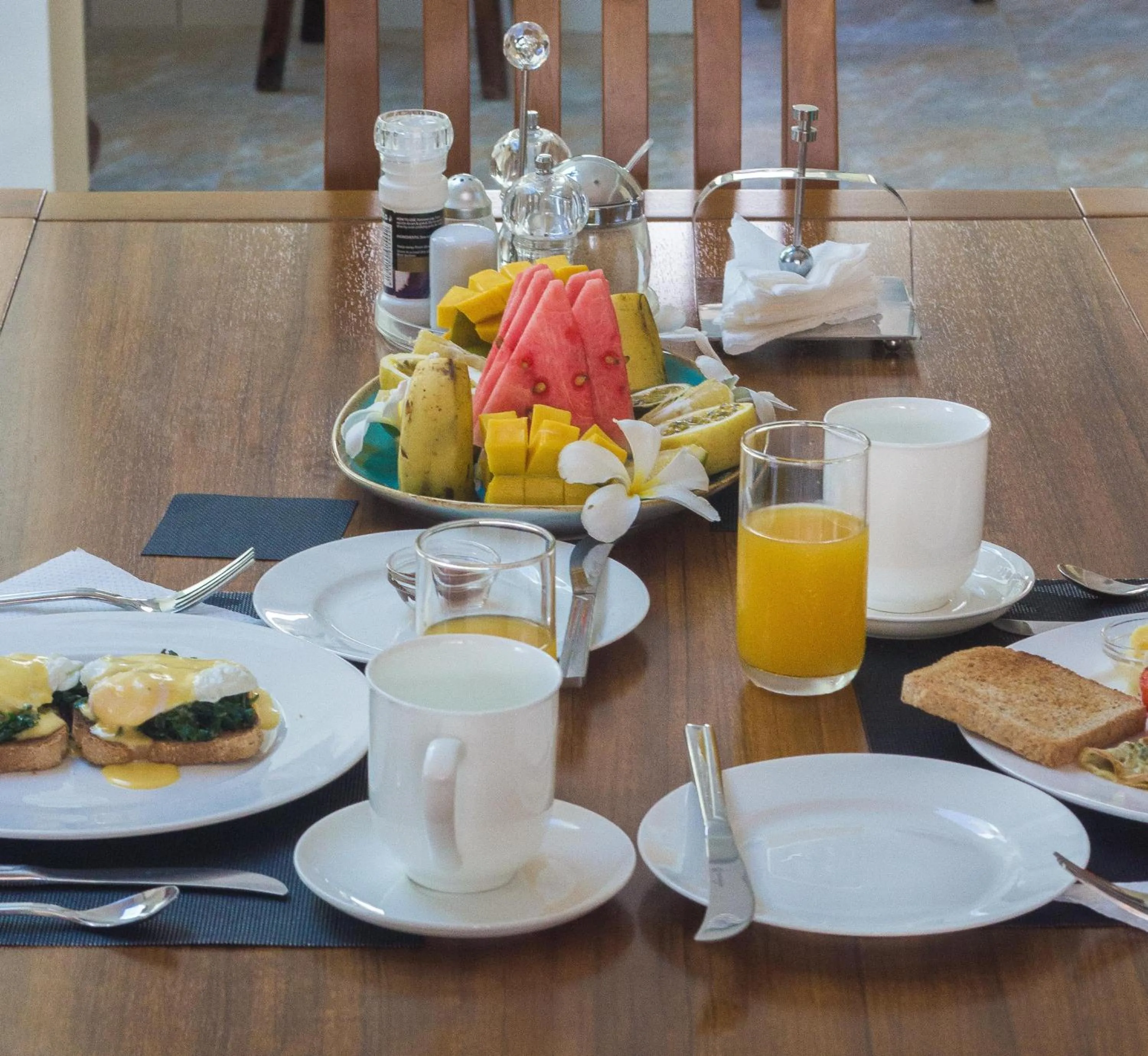 Breakfast in Seaclusion Diani