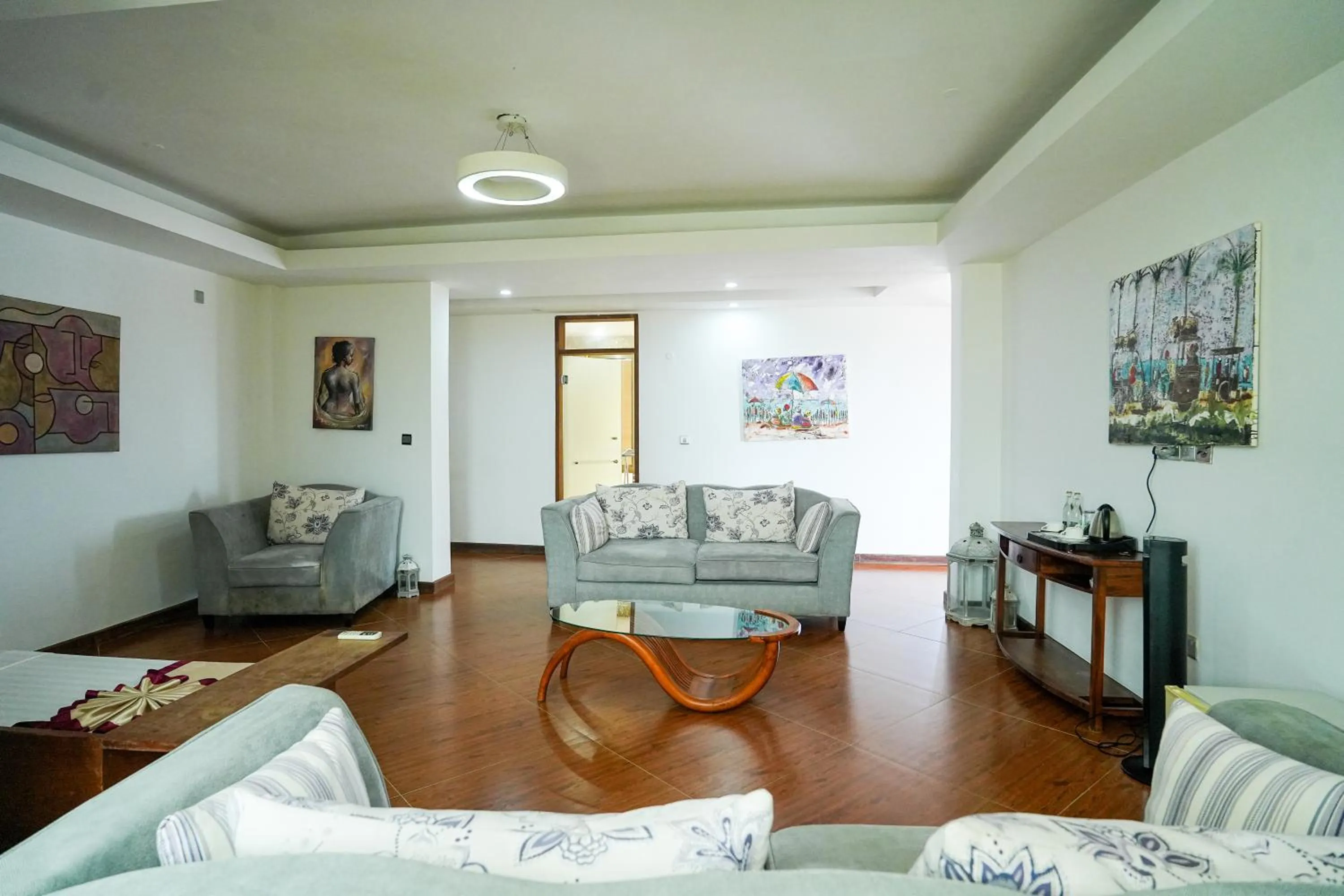 Seating area in Seaclusion Diani