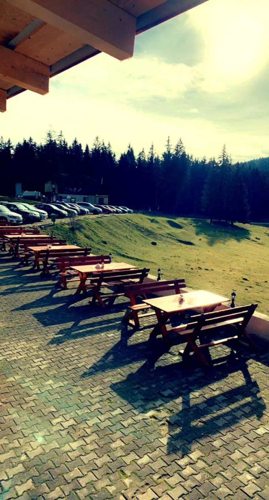 Sunset in Cabana Trei Brazi