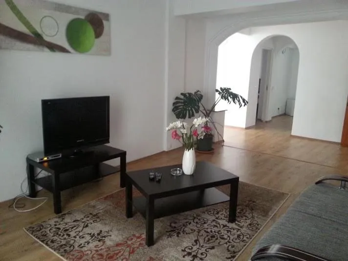 Living room in Cabana Trei Brazi