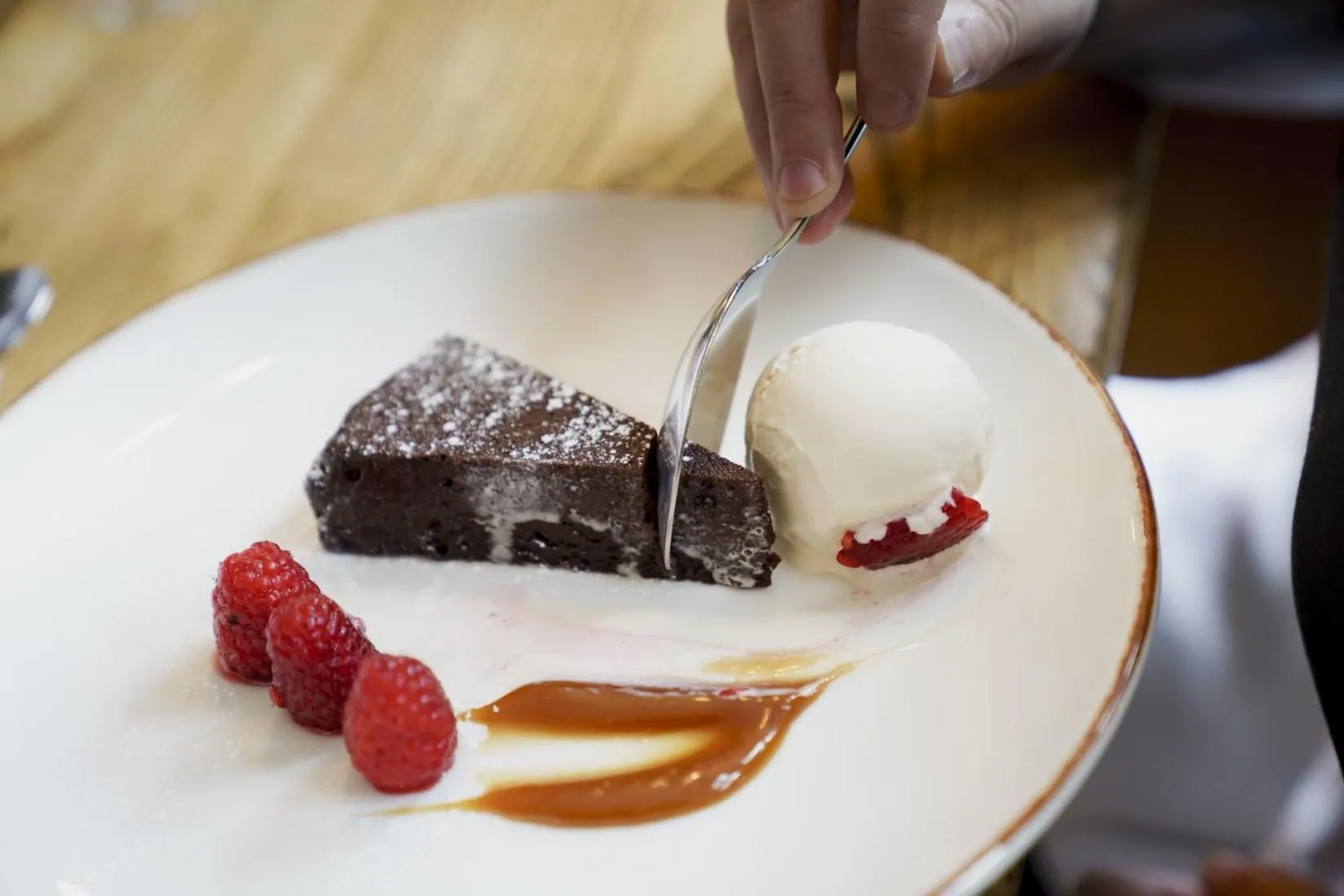 Food in Bel and The Dragon at Red Lion Wendover