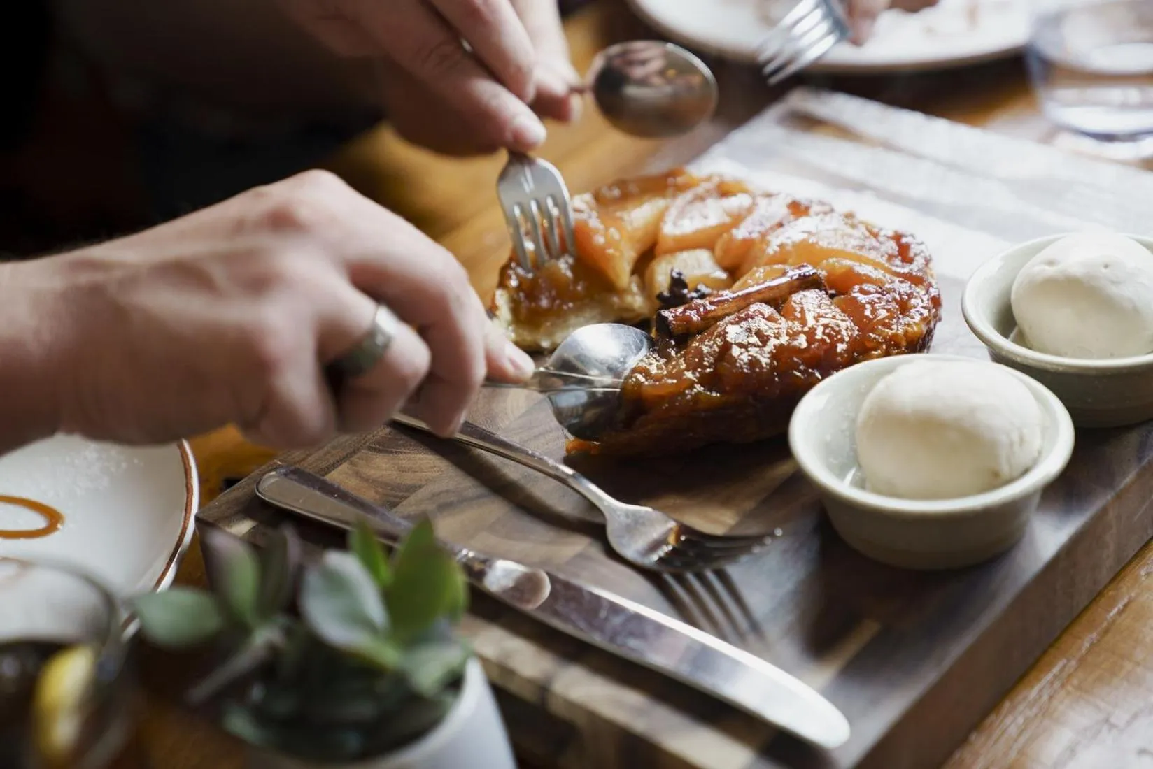 Food in Bel and The Dragon at Red Lion Wendover