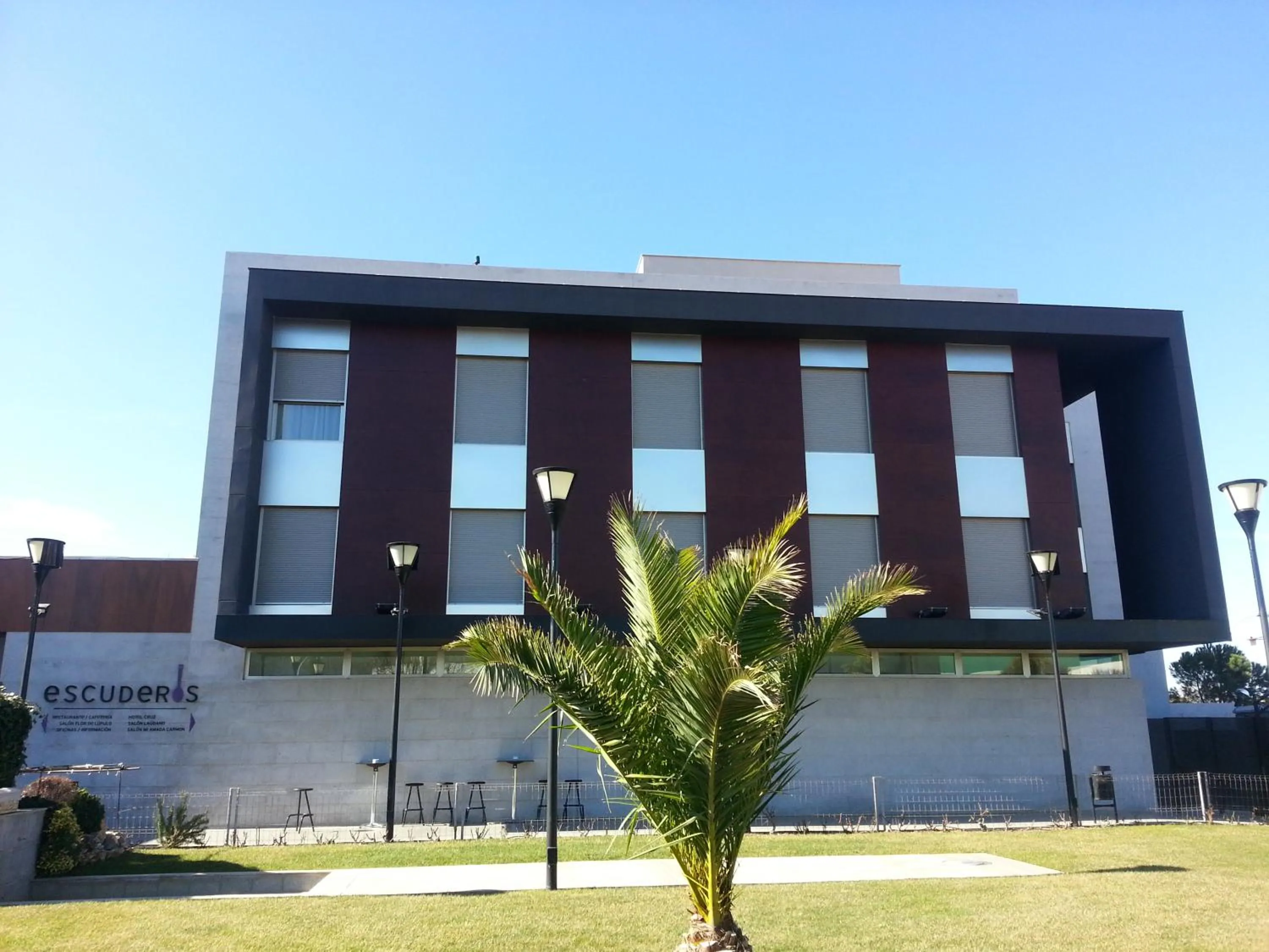 Garden in Escuderos Hotel Cruz