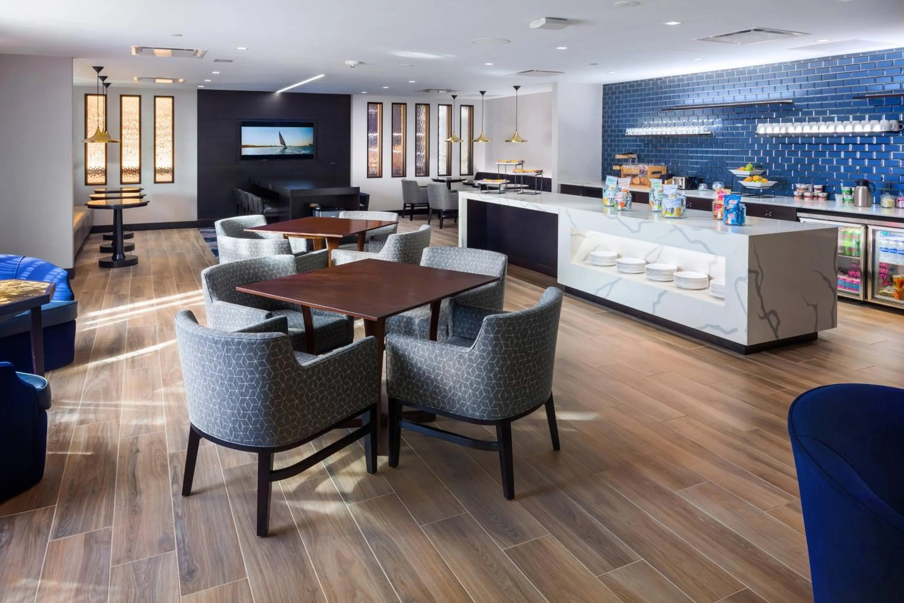 Lounge or bar in South Sioux City Marriott Riverfront
