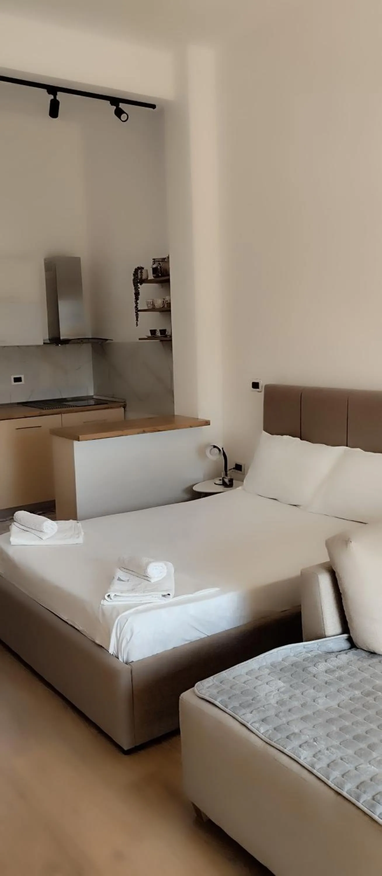 Bed in Hotel Sirena