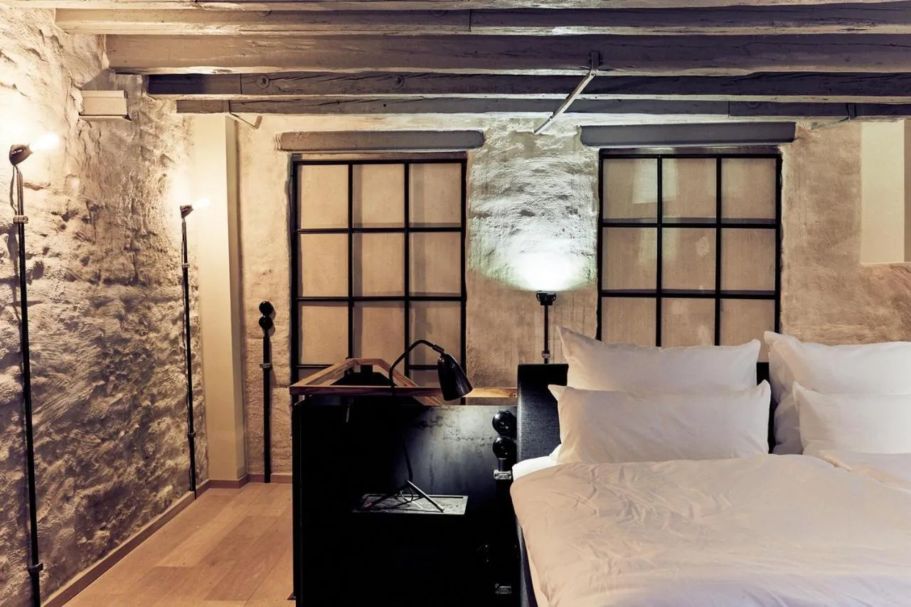 Bed in Fisher's Loft Hotel