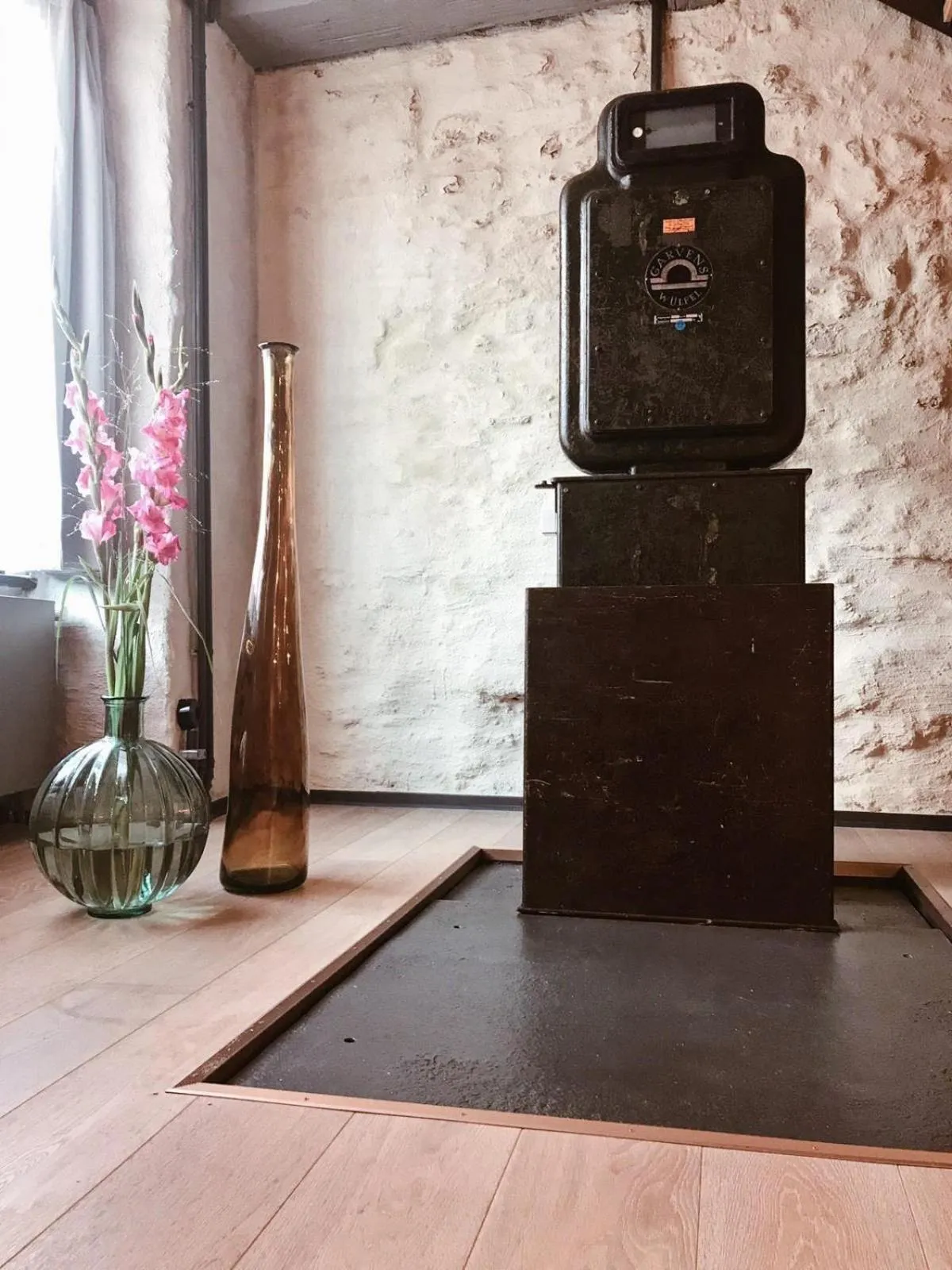 Decorative detail in Fisher's Loft Hotel