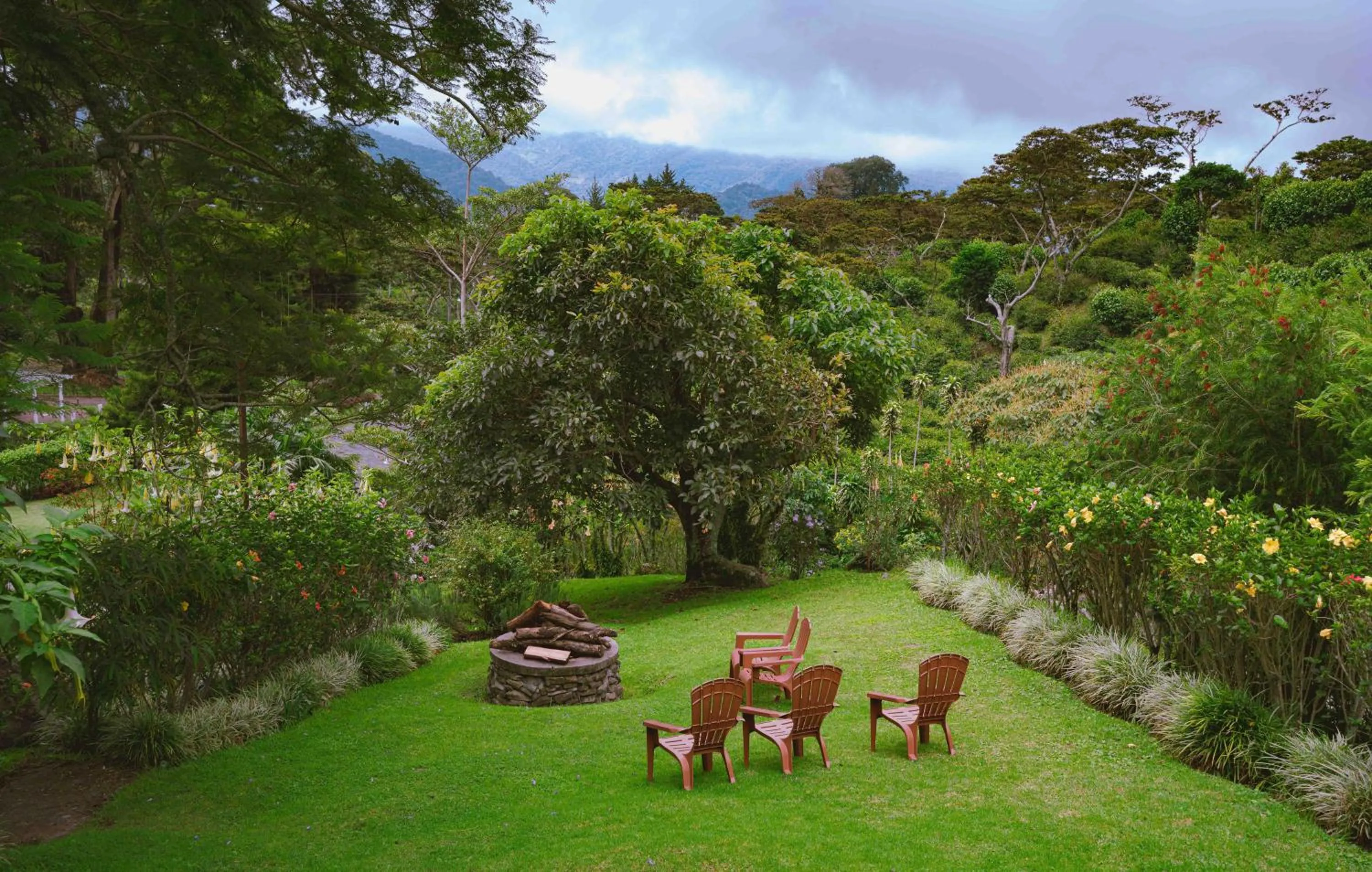 Garden in Hotel Finca Lerida Coffee Plantation and Boutique Hotel
