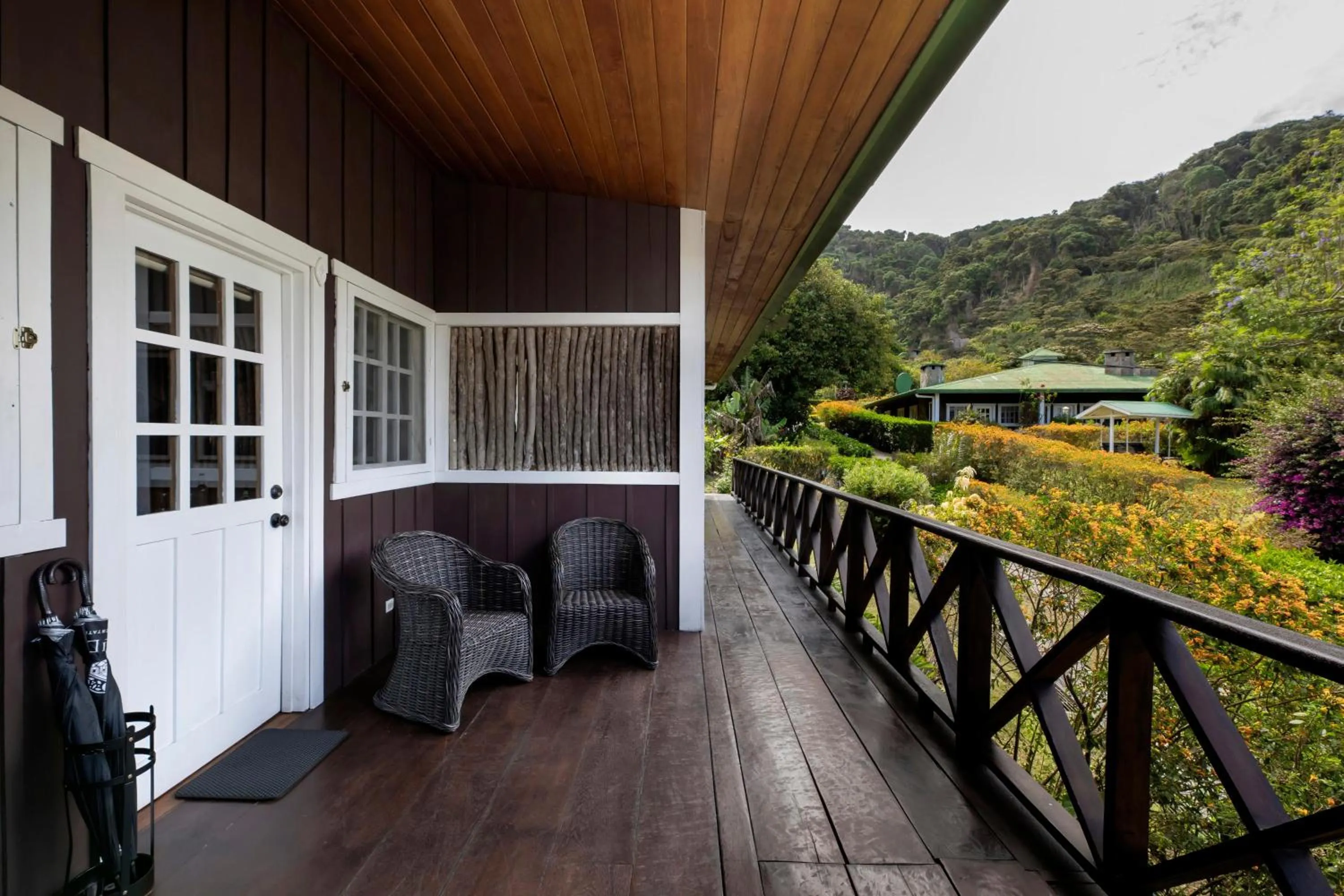 Balcony/Terrace in Hotel Finca Lerida Coffee Plantation and Boutique Hotel