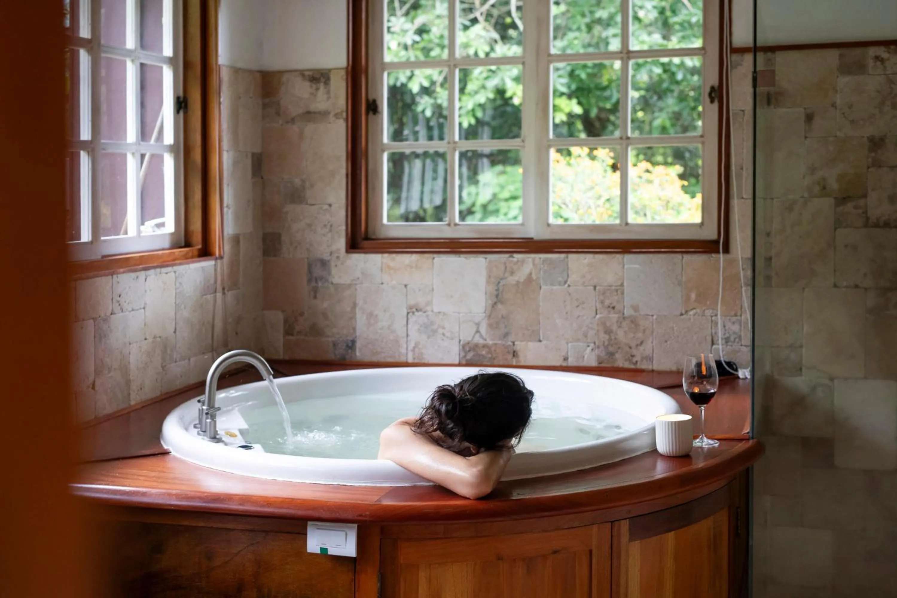 Bathroom in Hotel Finca Lerida Coffee Plantation and Boutique Hotel