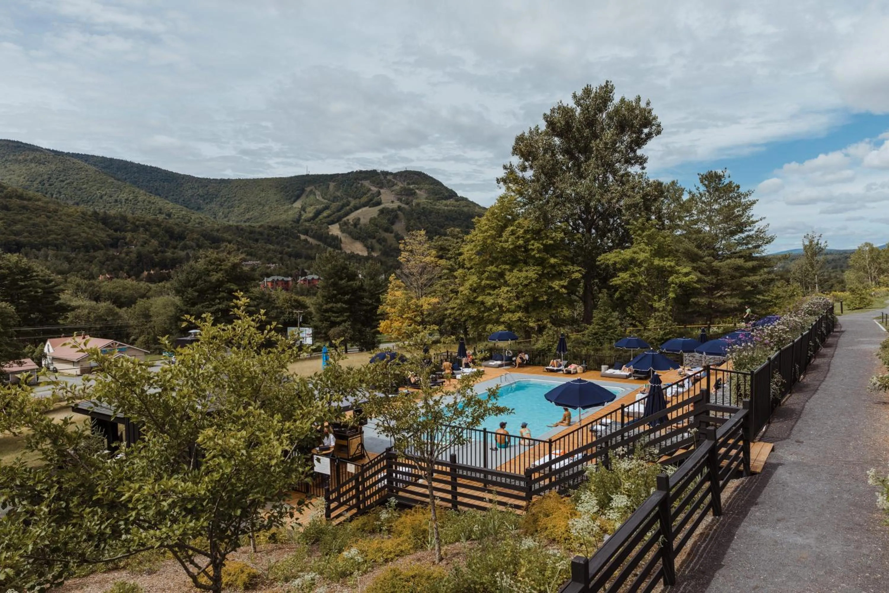 Swimming pool in Scribner's Catskill Lodge, a Member of Design Hotels