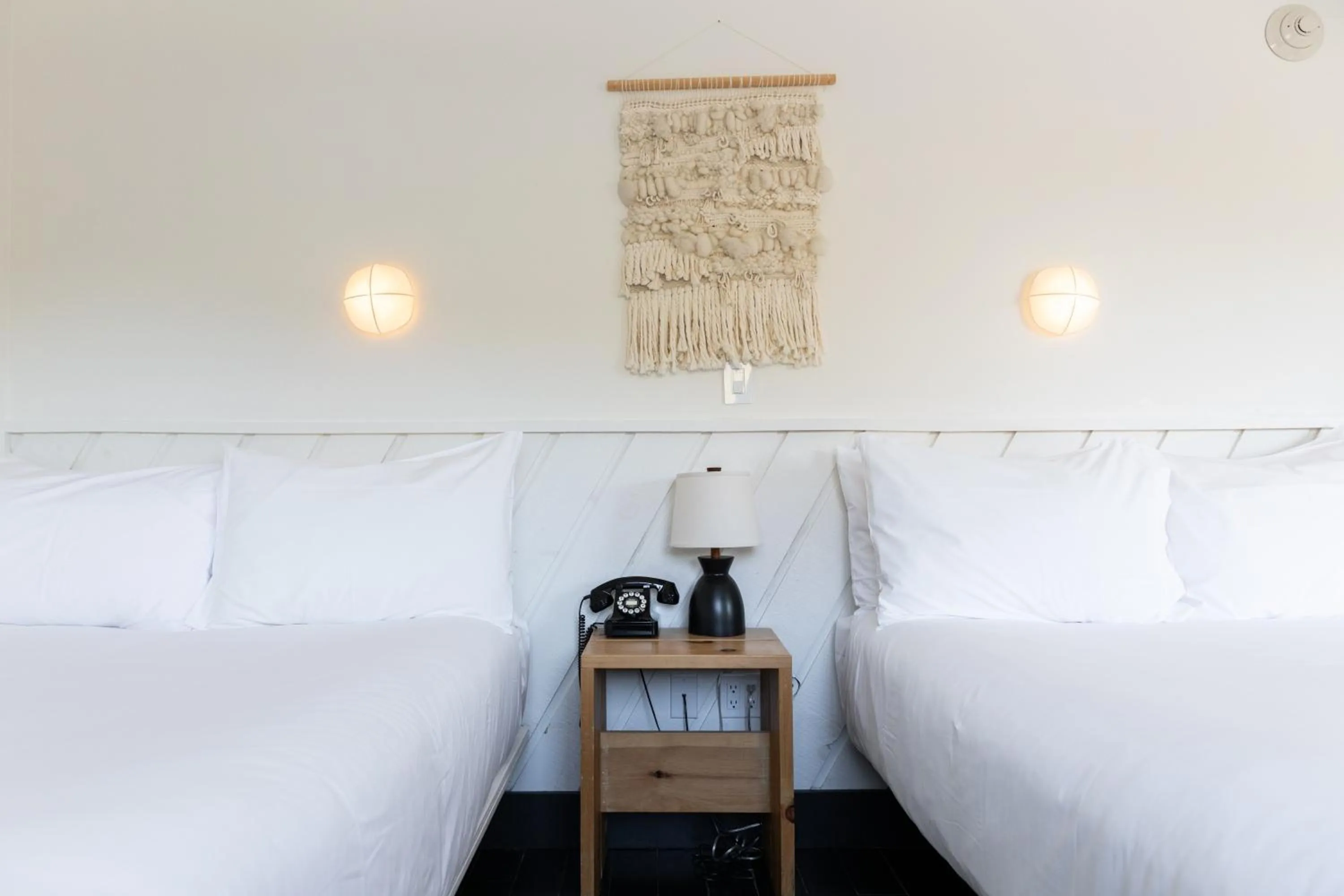 Bed in Scribner's Catskill Lodge, a Member of Design Hotels