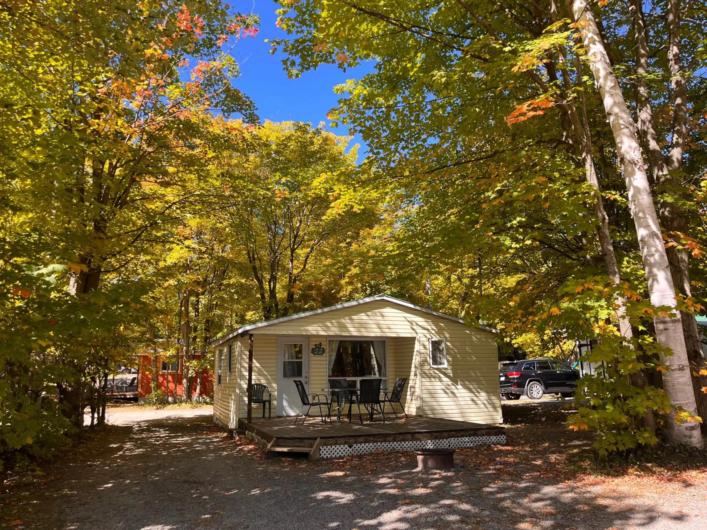 Day in Camping Chalets Lac St-Augustin