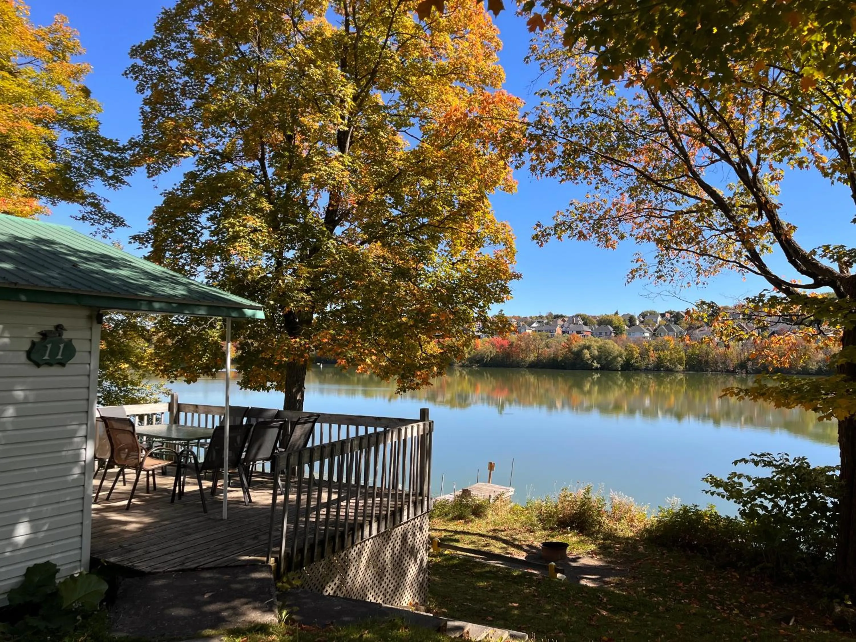 Day in Camping Chalets Lac St-Augustin