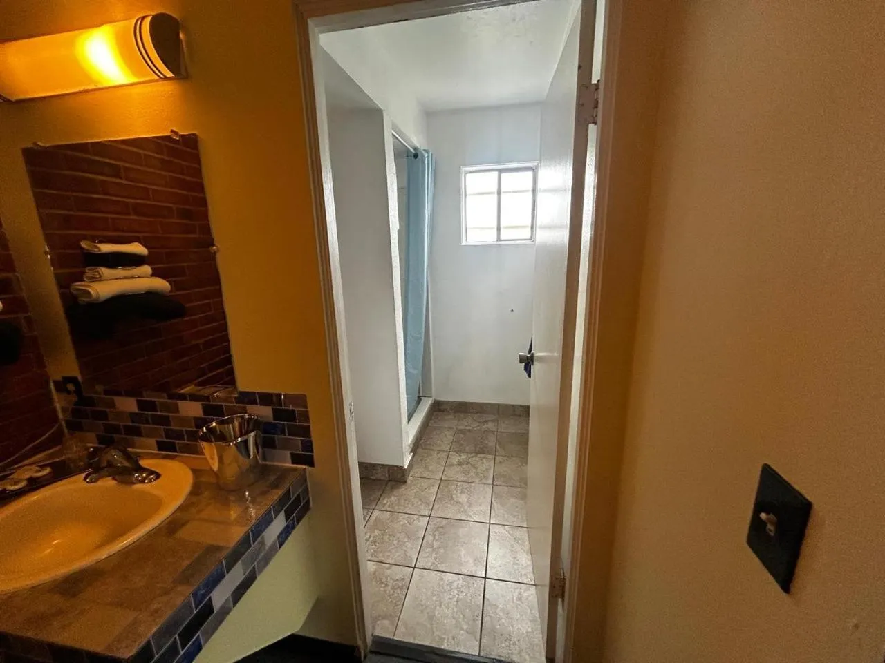 Bathroom in Travelers Inn by OYO Longview Kelso