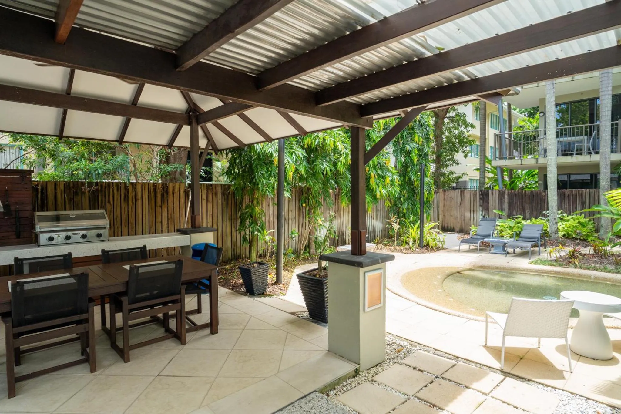 BBQ facilities in Sea Point on Trinity Beach