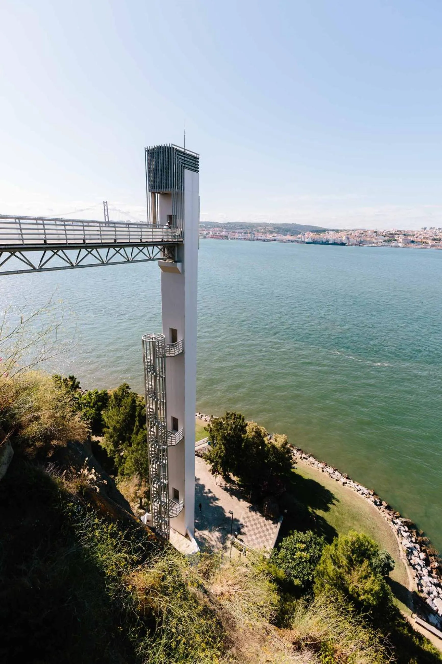 Garden view in Lisbon South Hostel