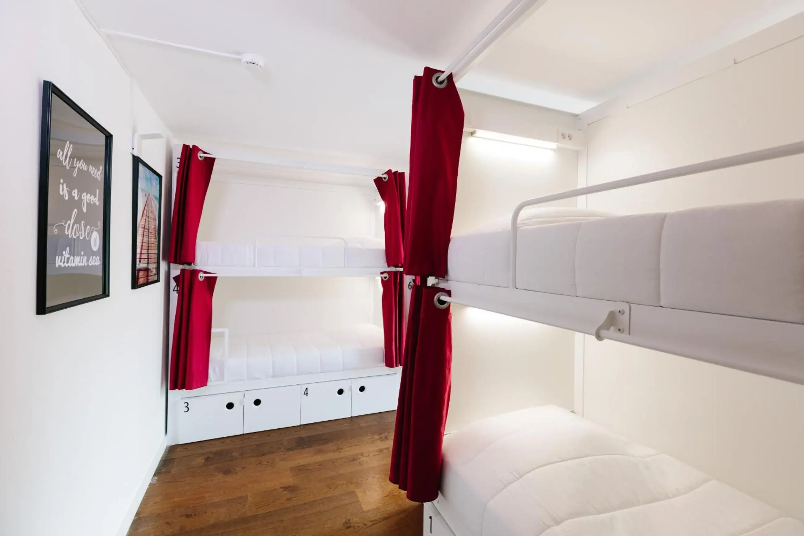 Bedroom, Bed in Lisbon South Hostel Bedroom, Bed in Lisbon South Hostel