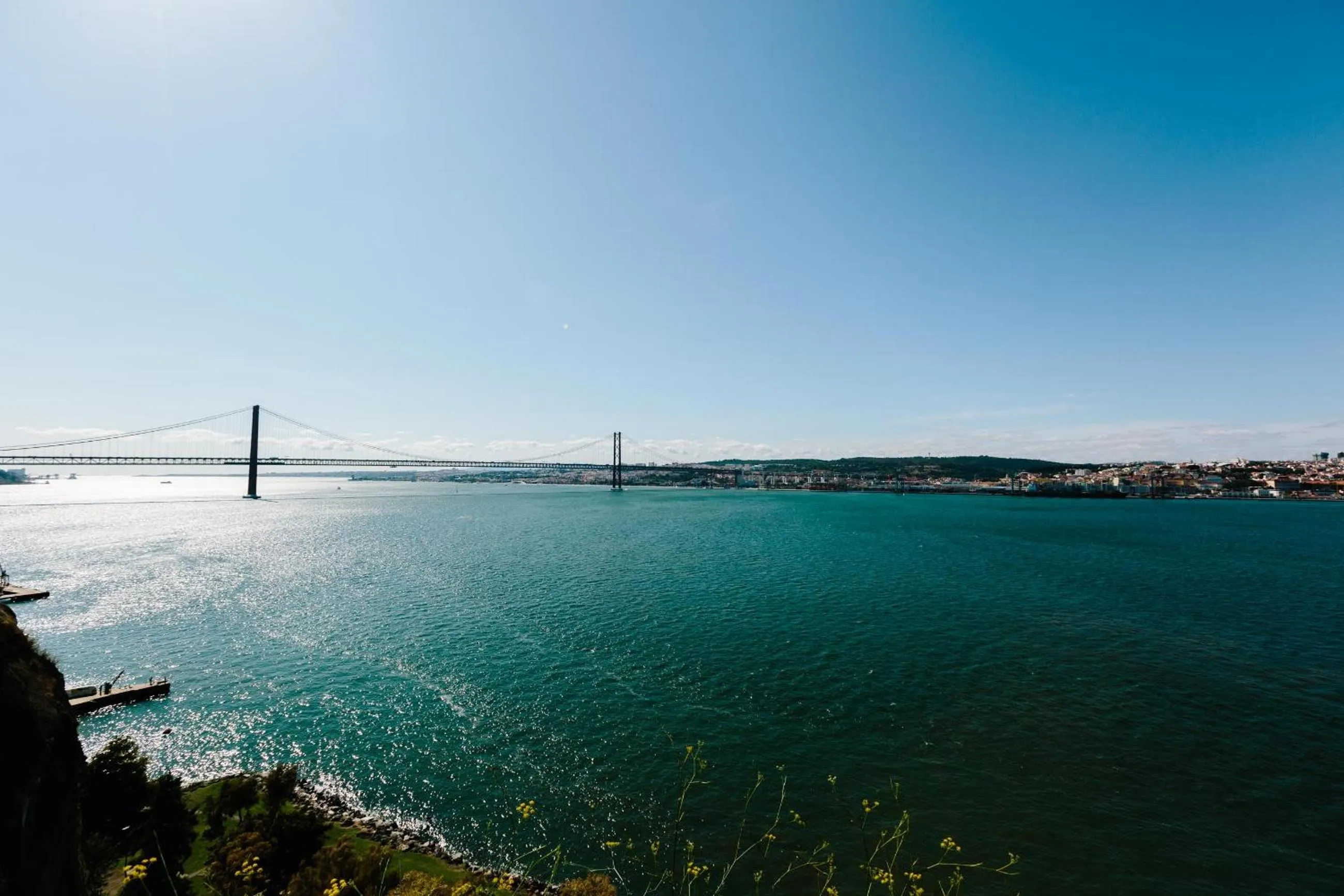 City view in Lisbon South Hostel