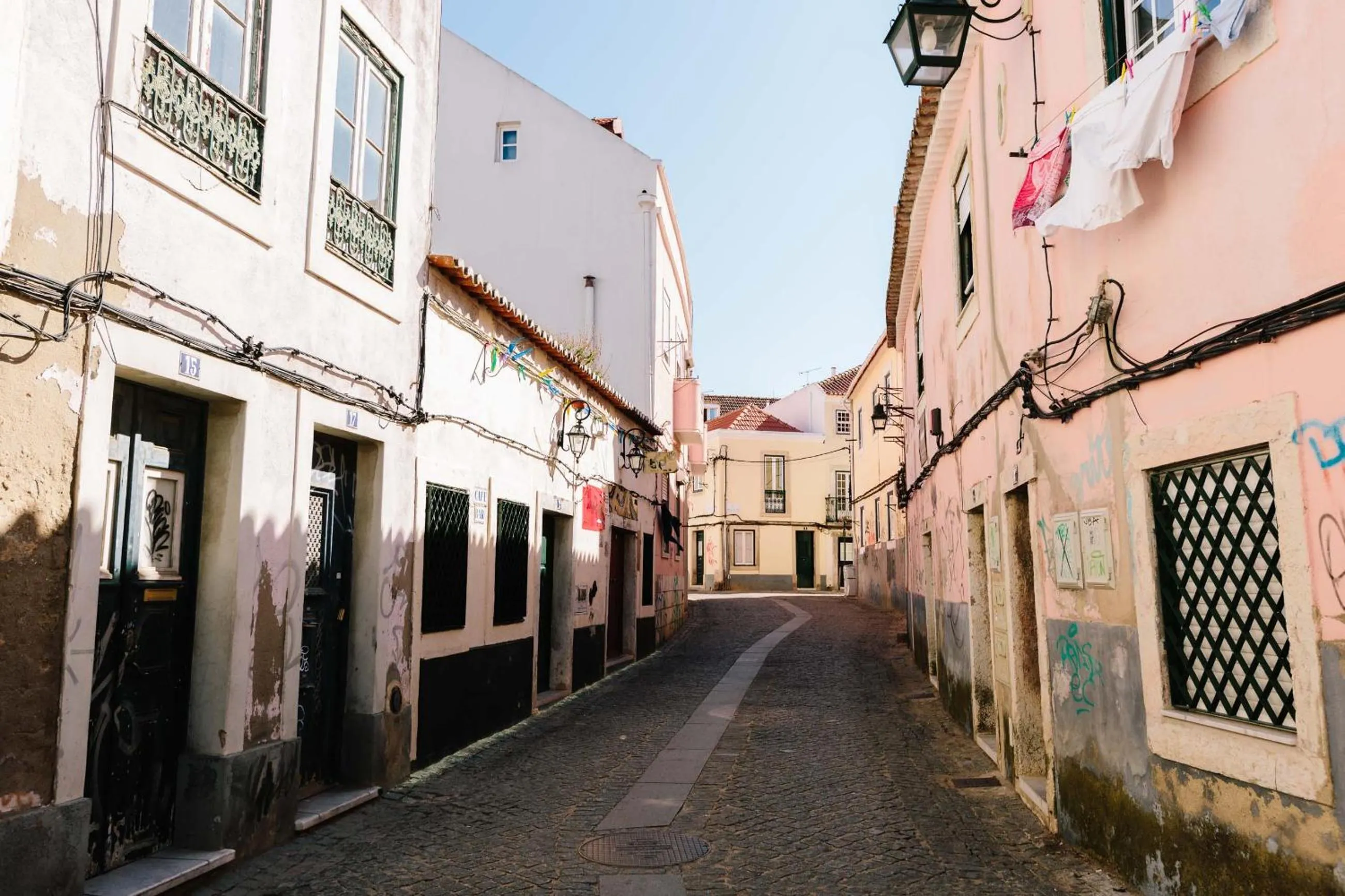 City view in Lisbon South Hostel