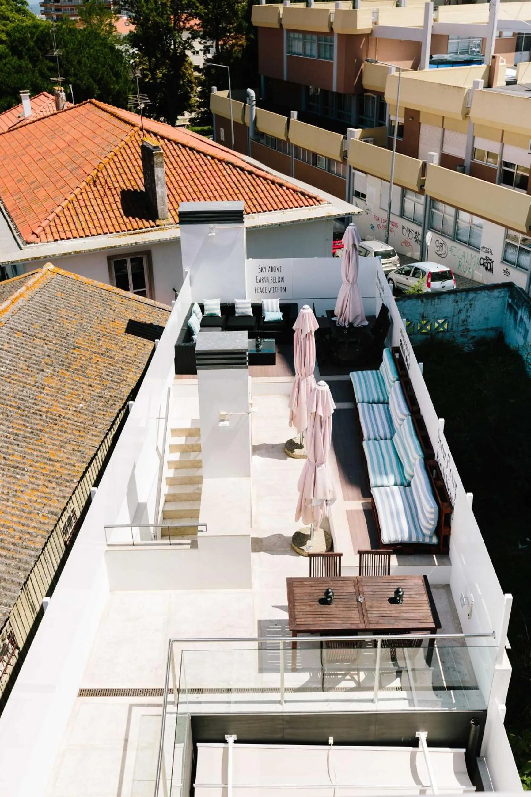 BBQ facilities in Lisbon South Hostel