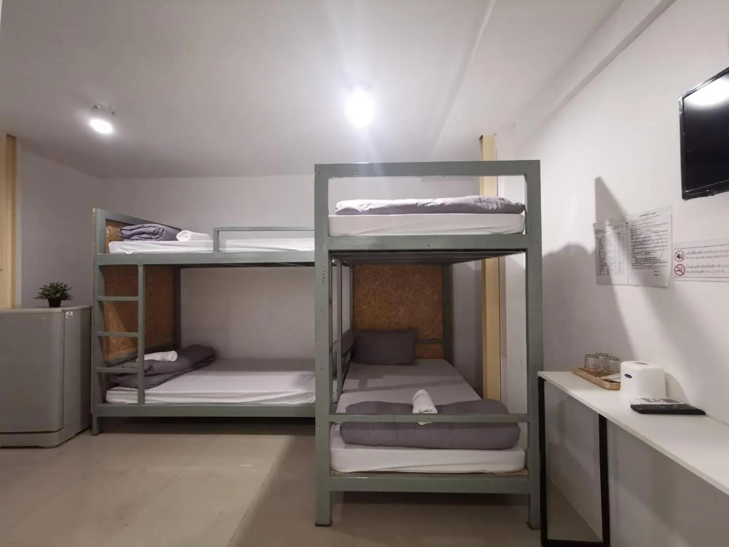 Bed in Studio 41 Salaya-Sai4