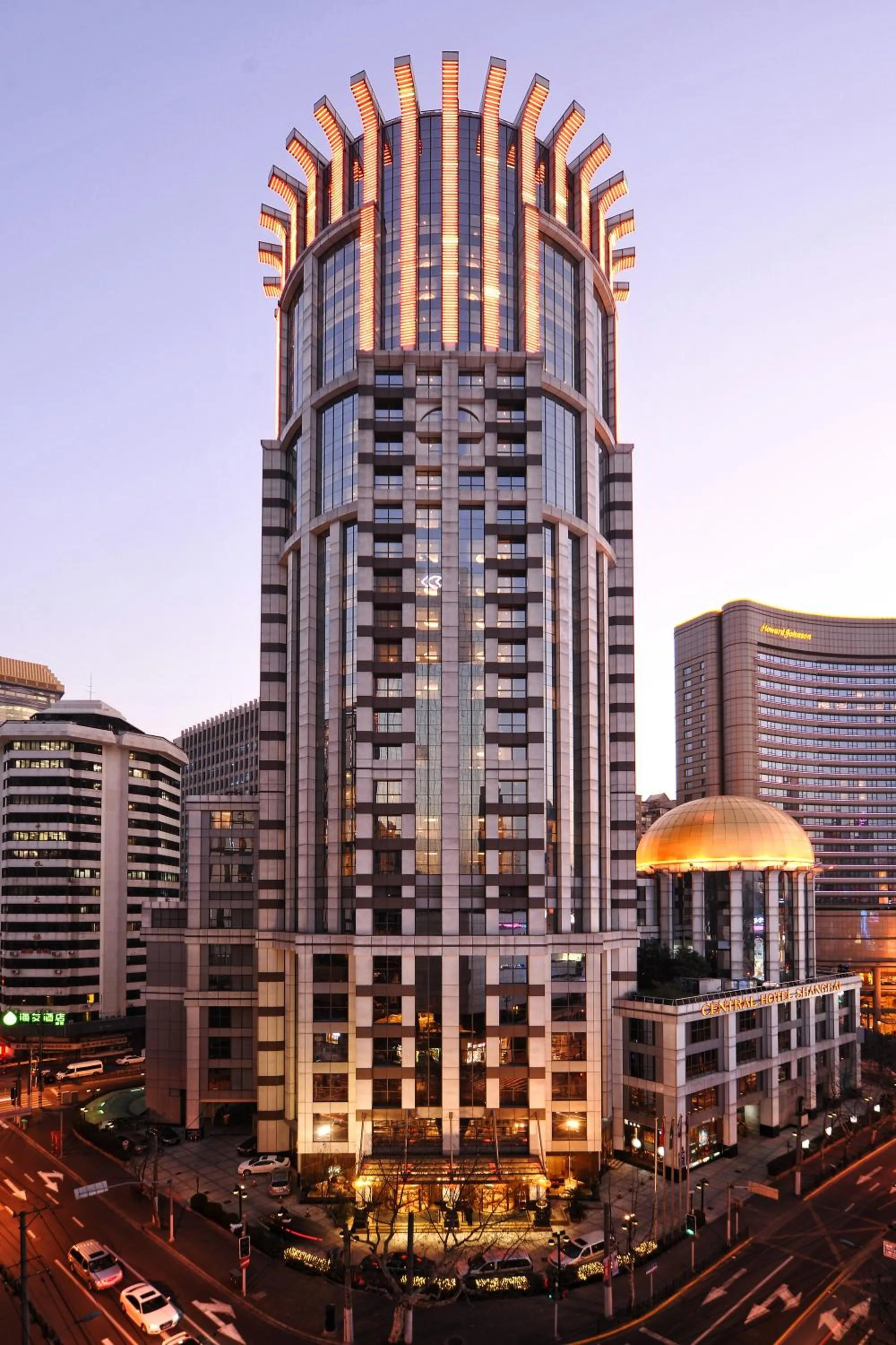 Property building in Central Hotel Shanghai - Nanjing Road