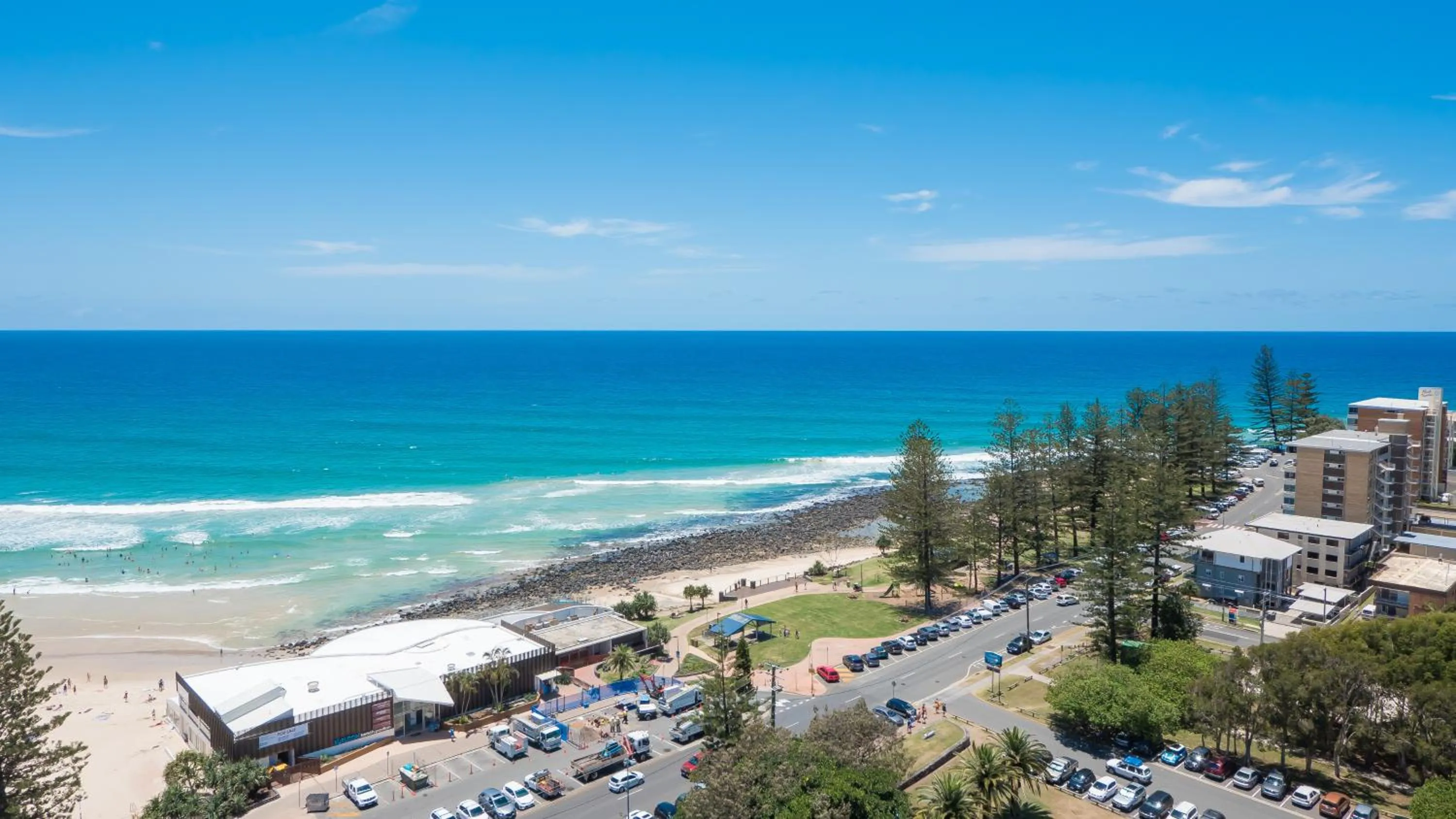 Beach in Swell Resort Burleigh Heads