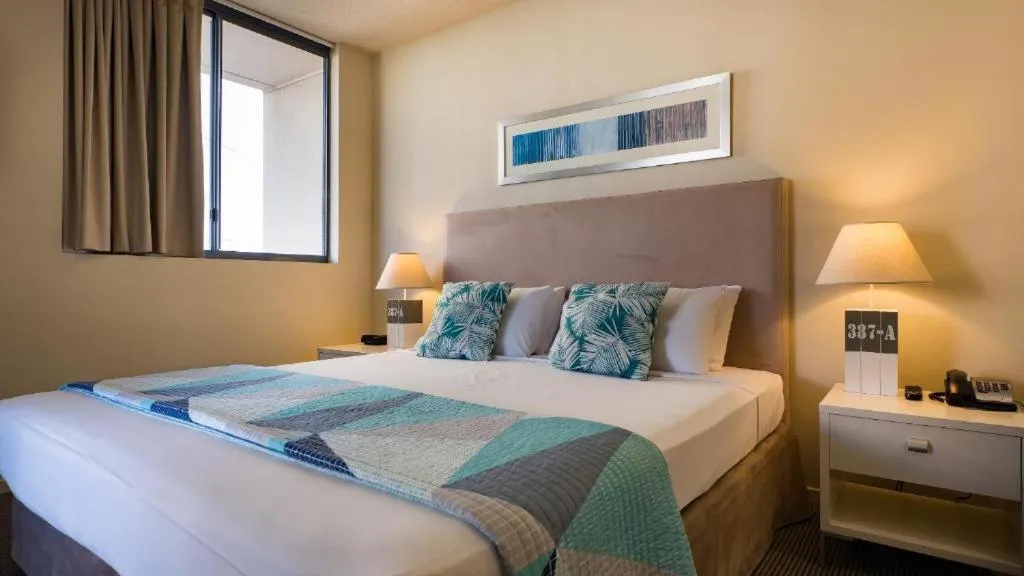 Bed in Swell Resort Burleigh Heads