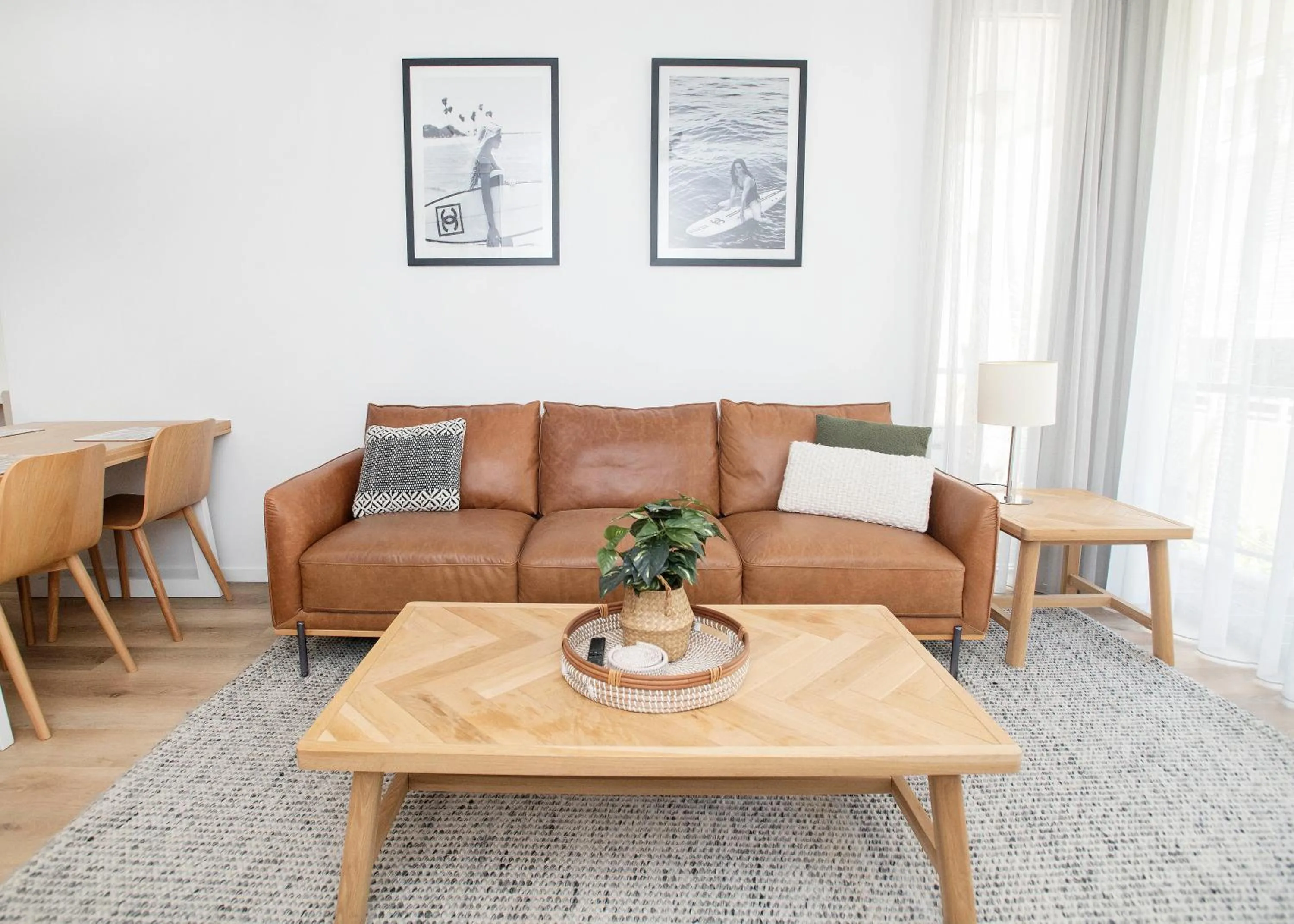 Seating area in Swell Resort Burleigh Heads