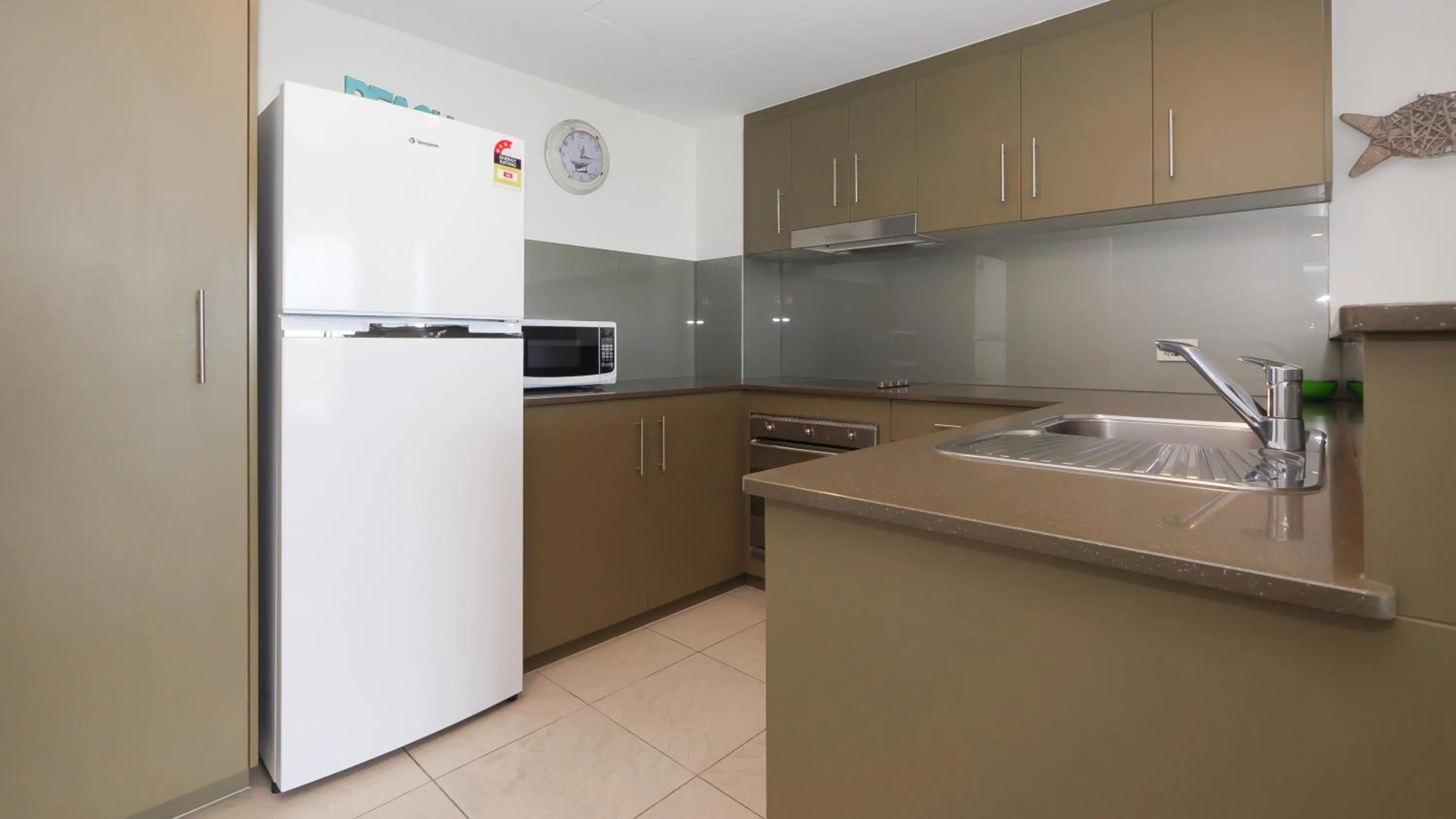 kitchen in Swell Resort Burleigh Heads