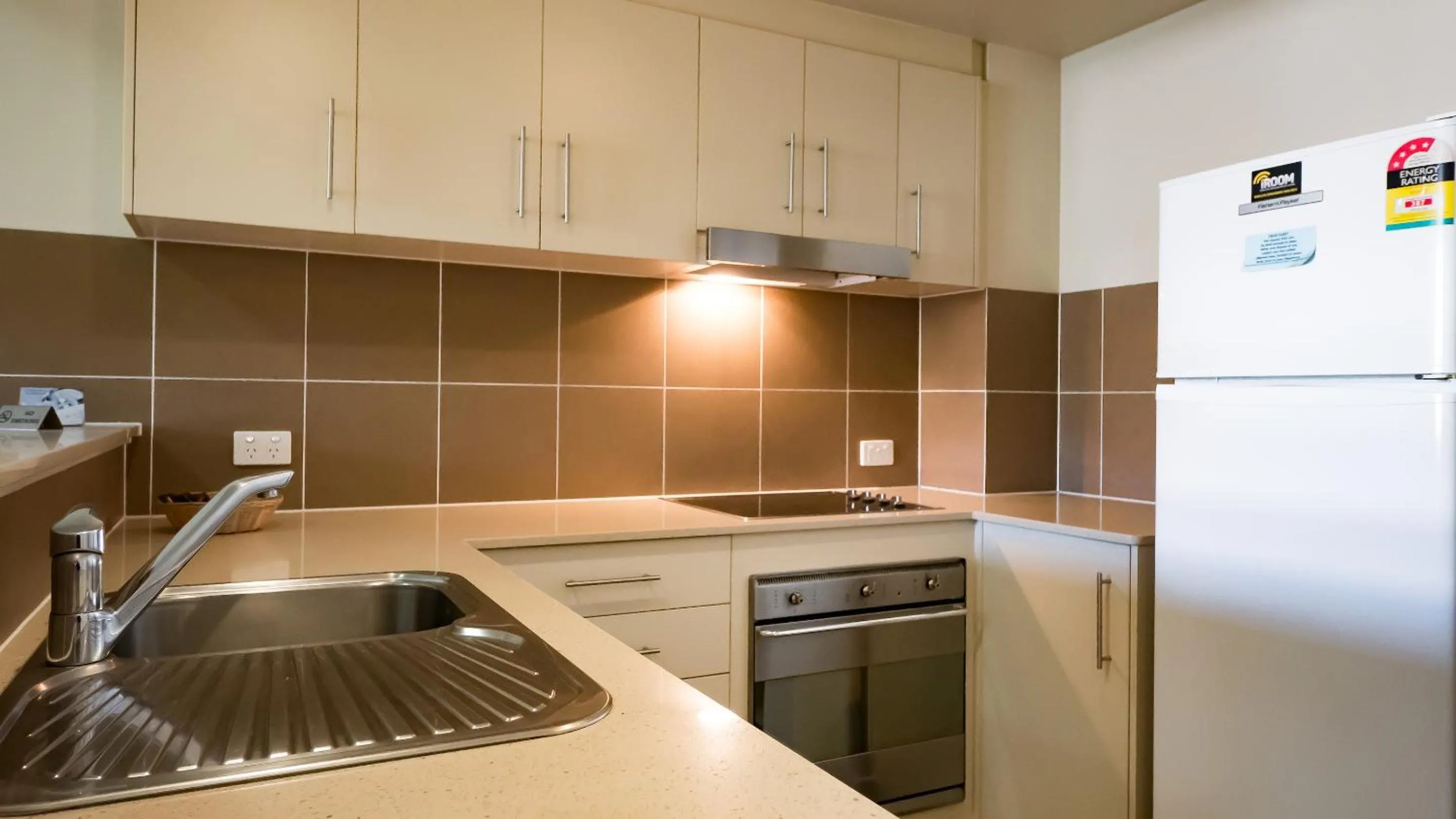 kitchen in Swell Resort Burleigh Heads