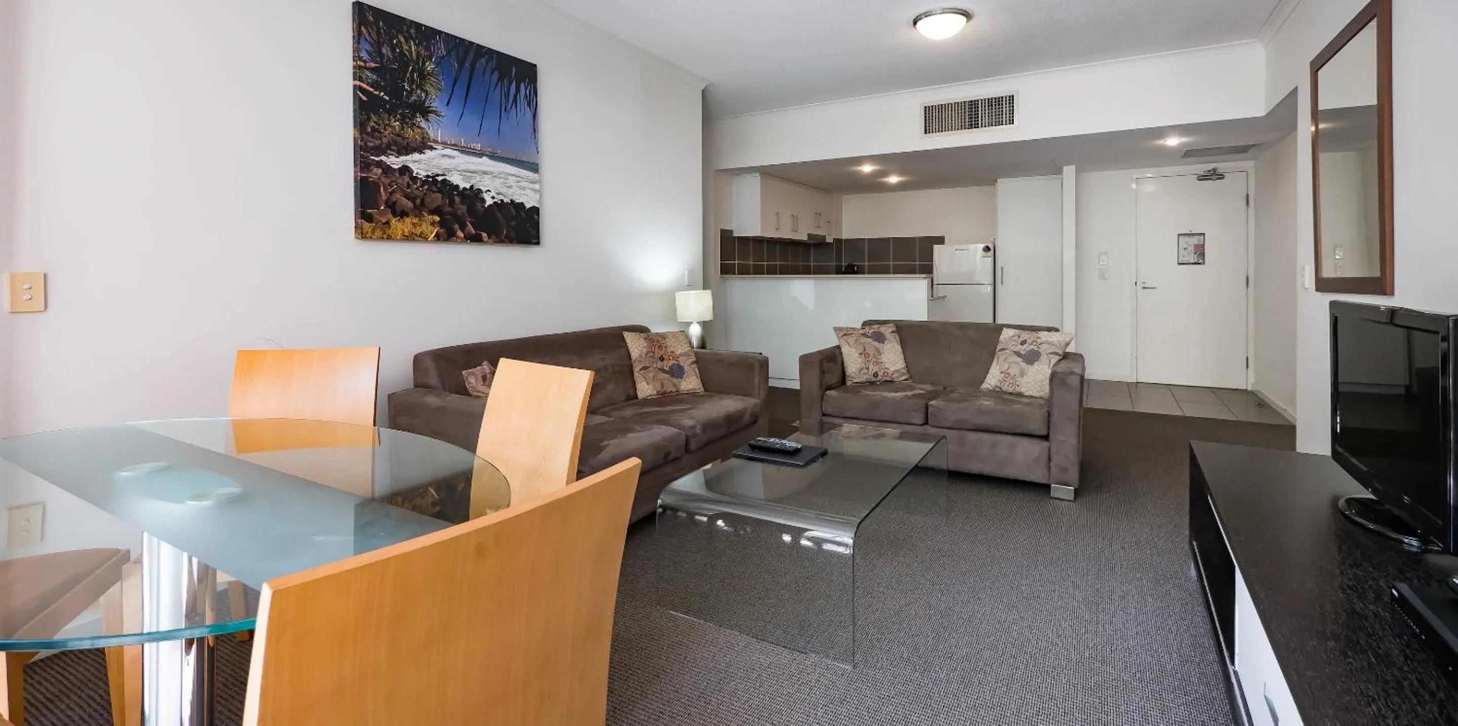 Living room in Swell Resort Burleigh Heads