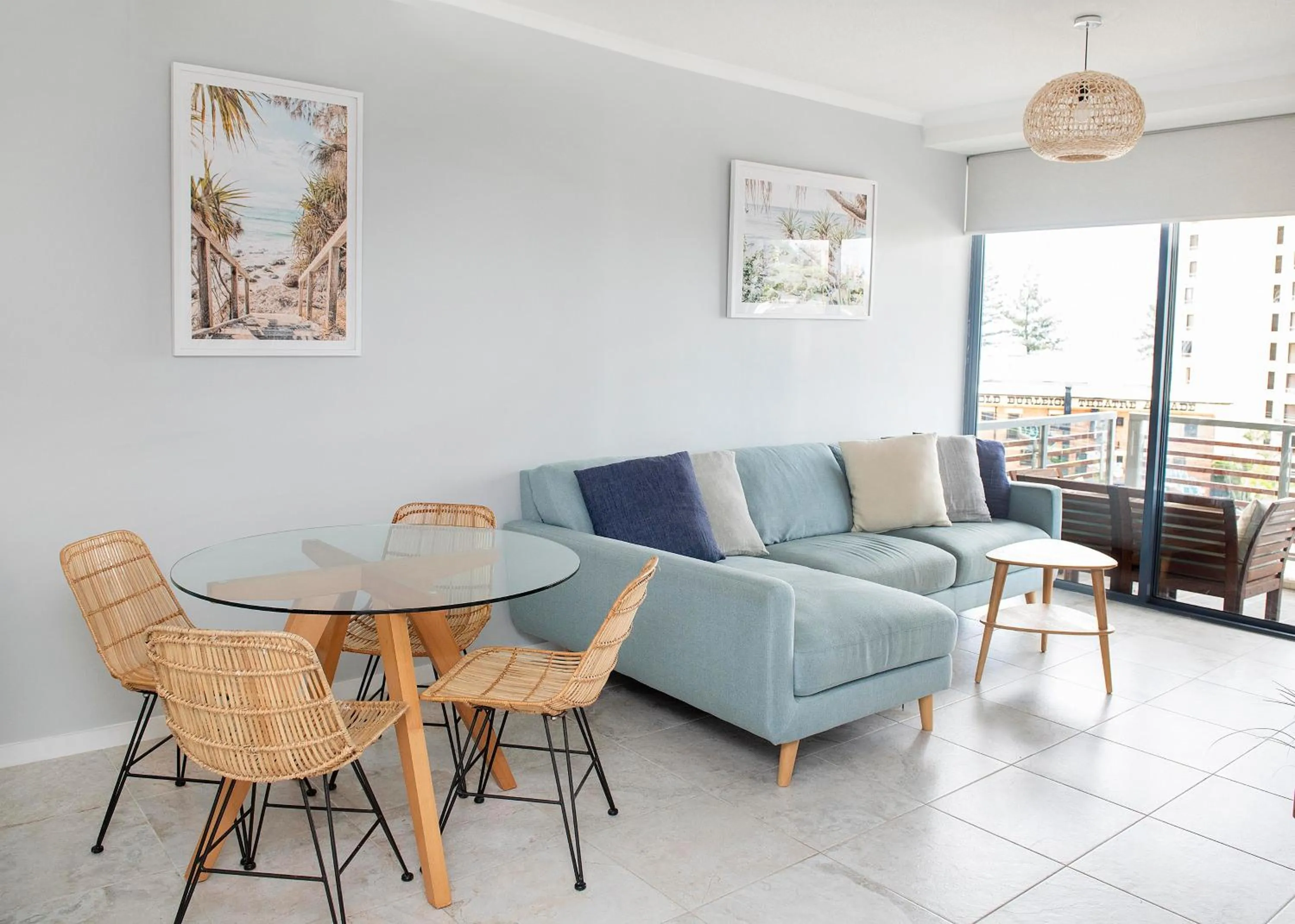 Living room in Swell Resort Burleigh Heads