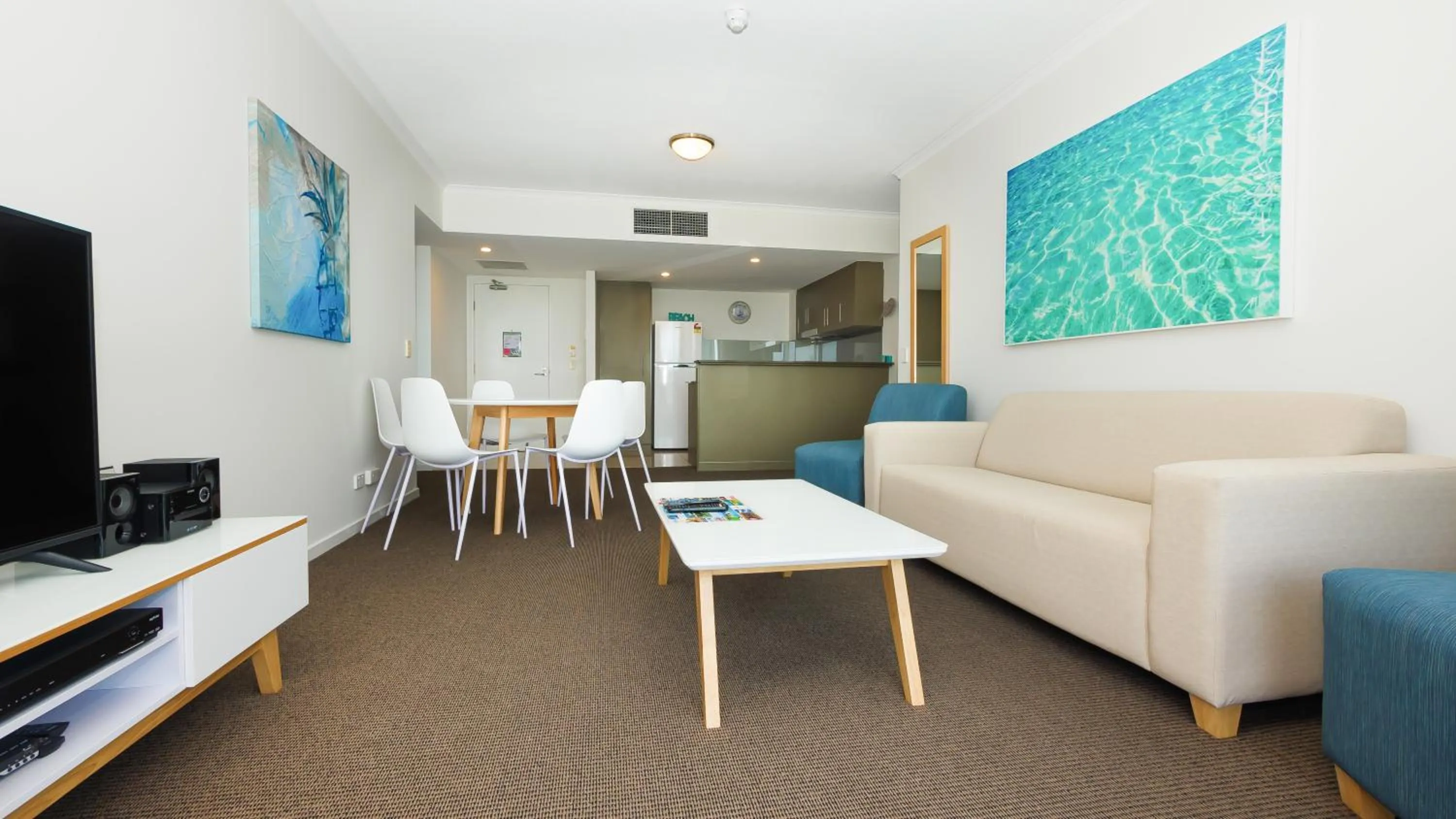 Living room in Swell Resort Burleigh Heads