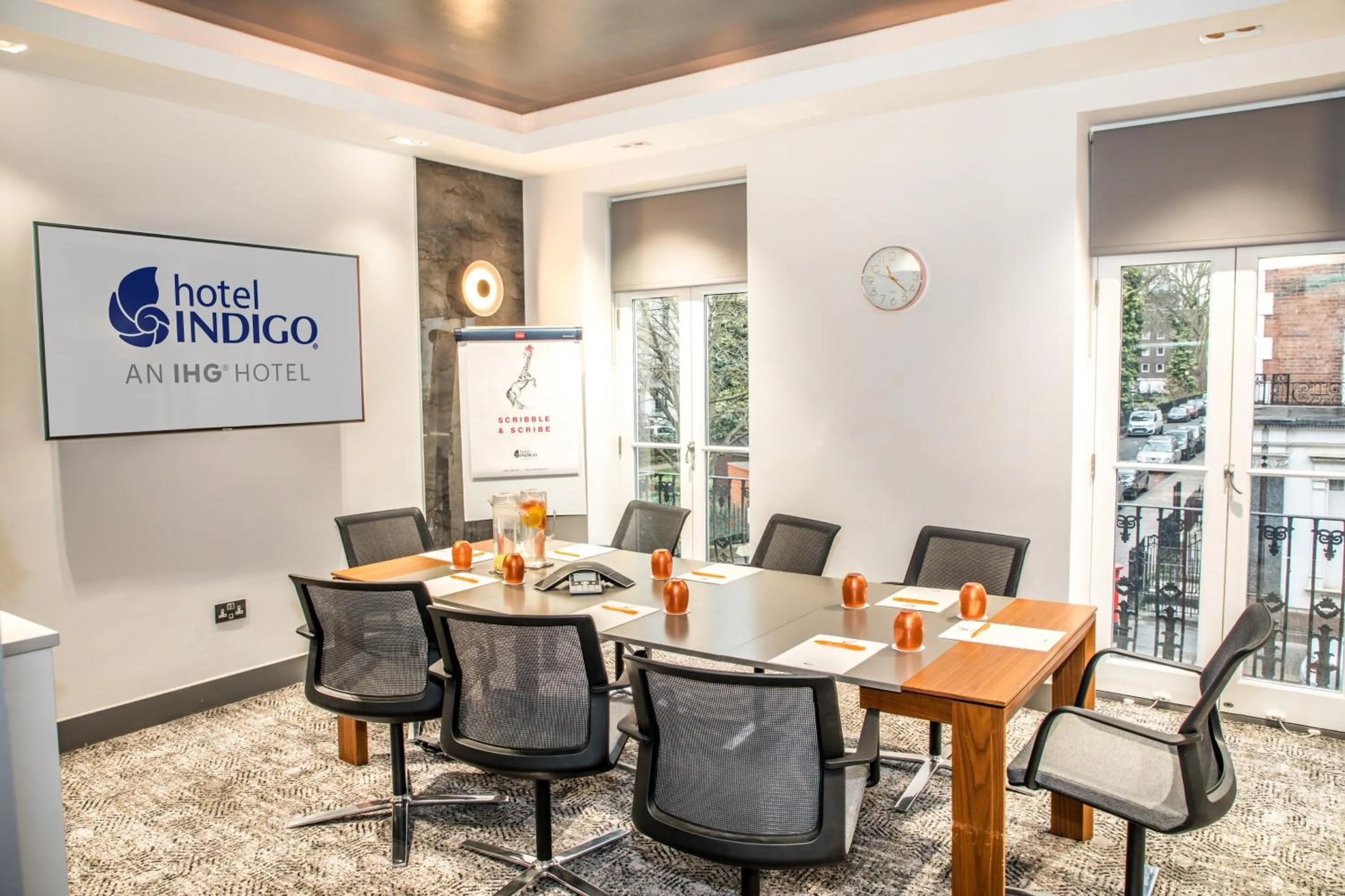 Meeting/conference room in Hotel Indigo London Hyde Park Paddington by IHG