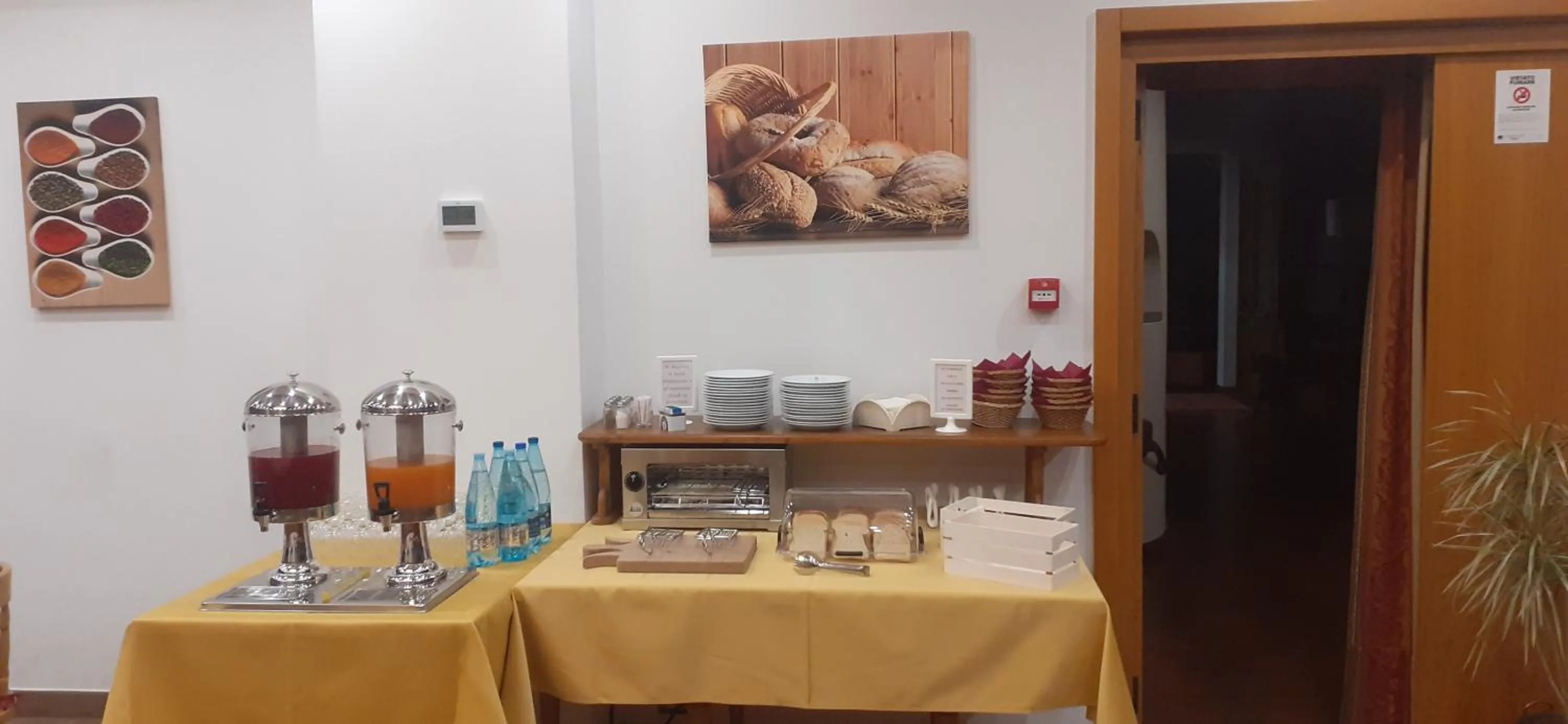 Buffet breakfast in Hotel Miramonti