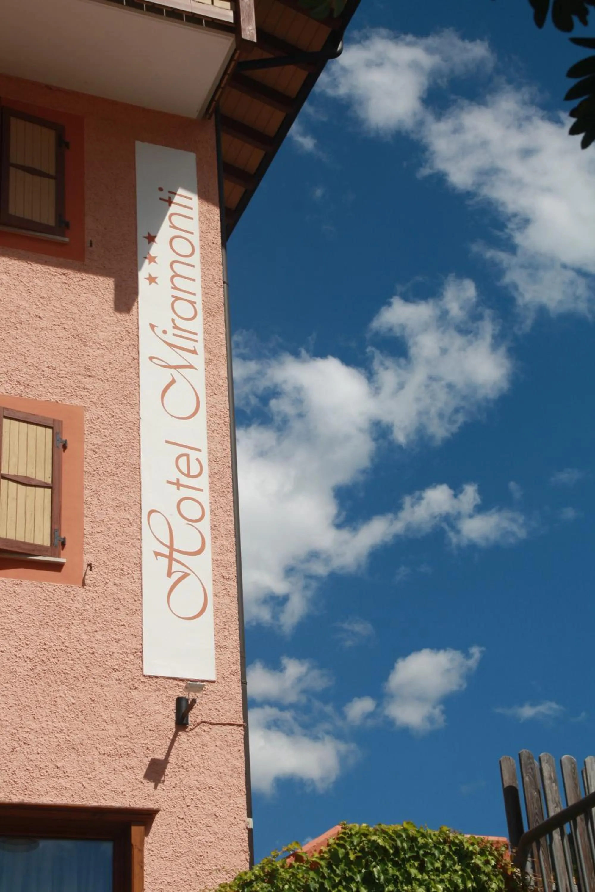 Street view in Hotel Miramonti